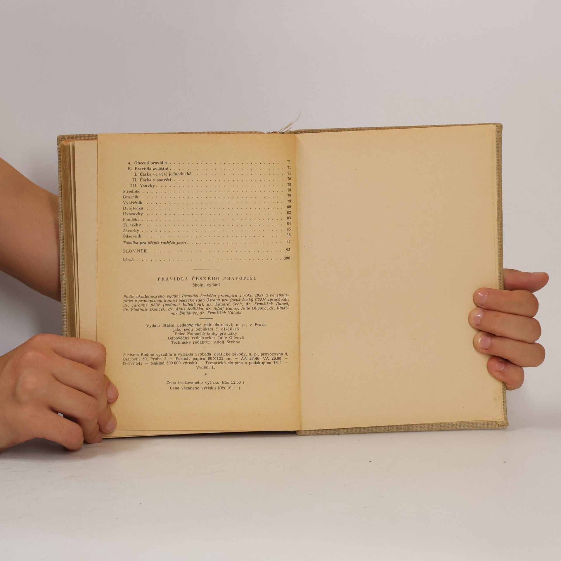 Various authors Pravidla českého pravopisu