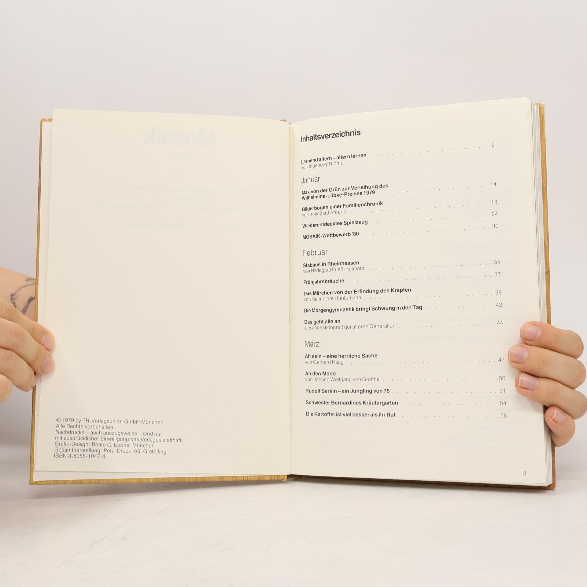 Mosaik 80. Jahrbuch für die ältere Generation