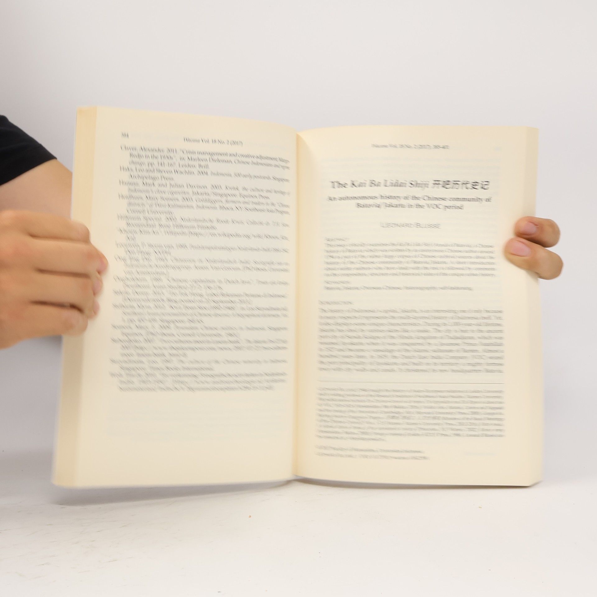 Autorenkollektiv Wacana. Chinese Indonesians in historical perspective II