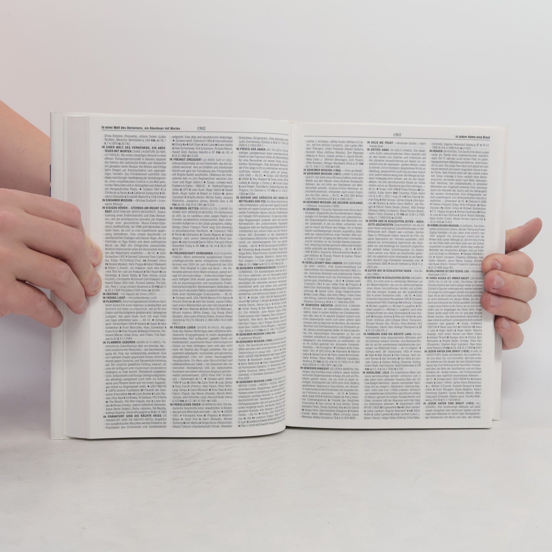 Various authors Lexikon des Internationalen Films Index