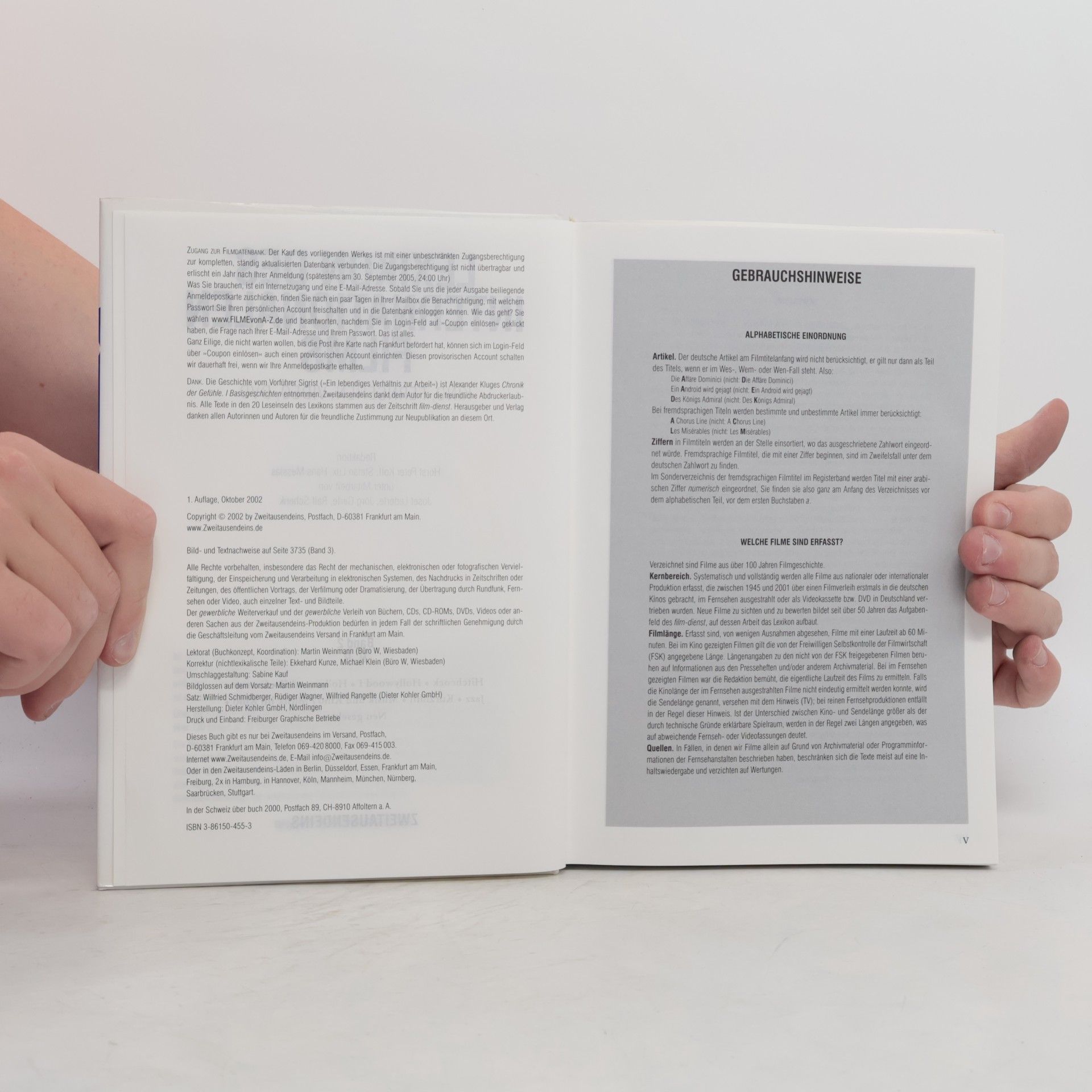 Various authors Lexikon des Internationalen Films Index