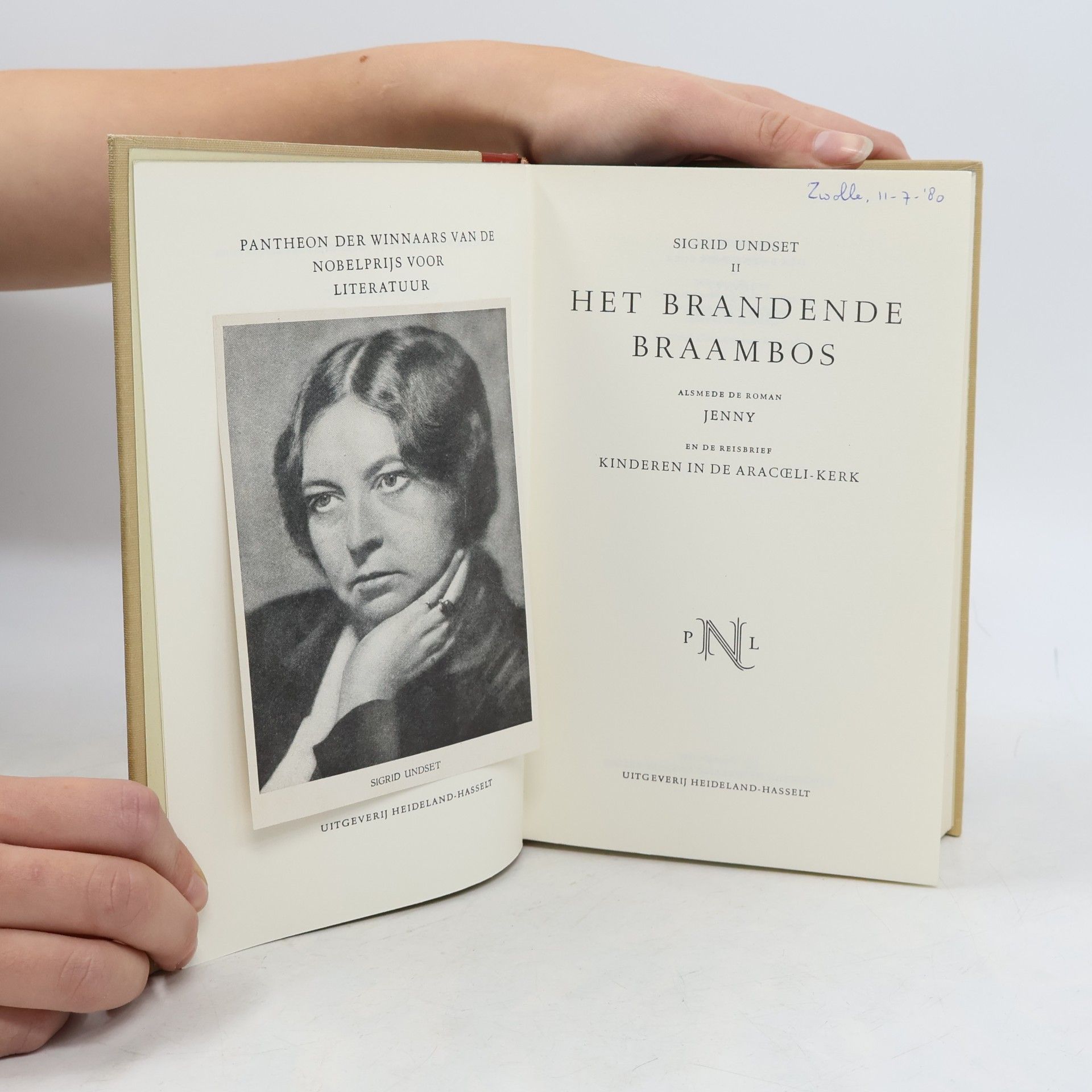 Sigrid Undset Pantheon der winnaars van de Nobelprijs voor literatuur