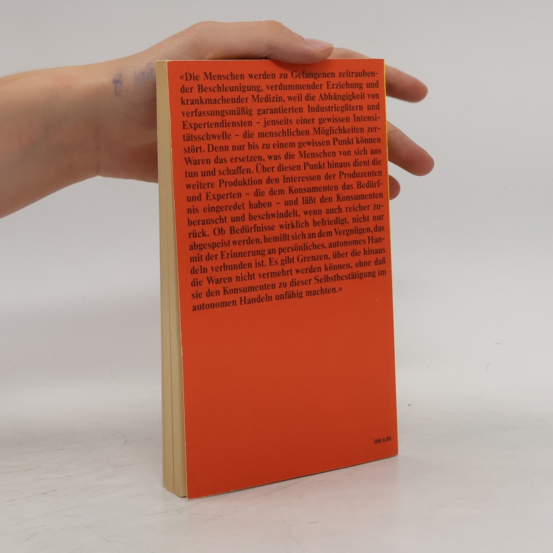 Ivan Illich Fortschrittsmythen