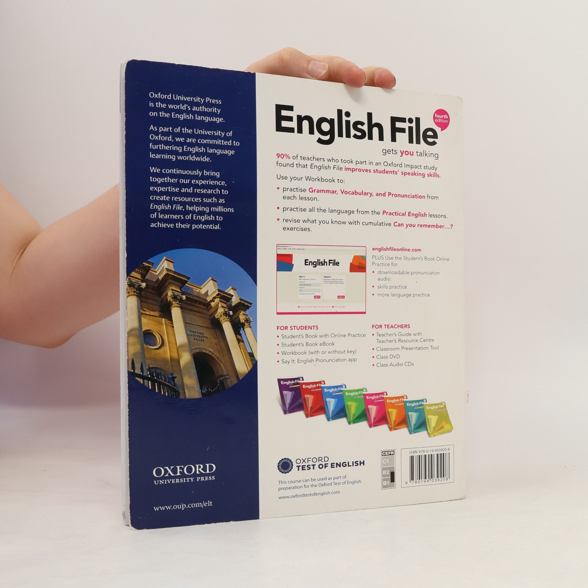 AA.VV. English File Fourth Edition Intermediate Plus Workbook with Answer Key