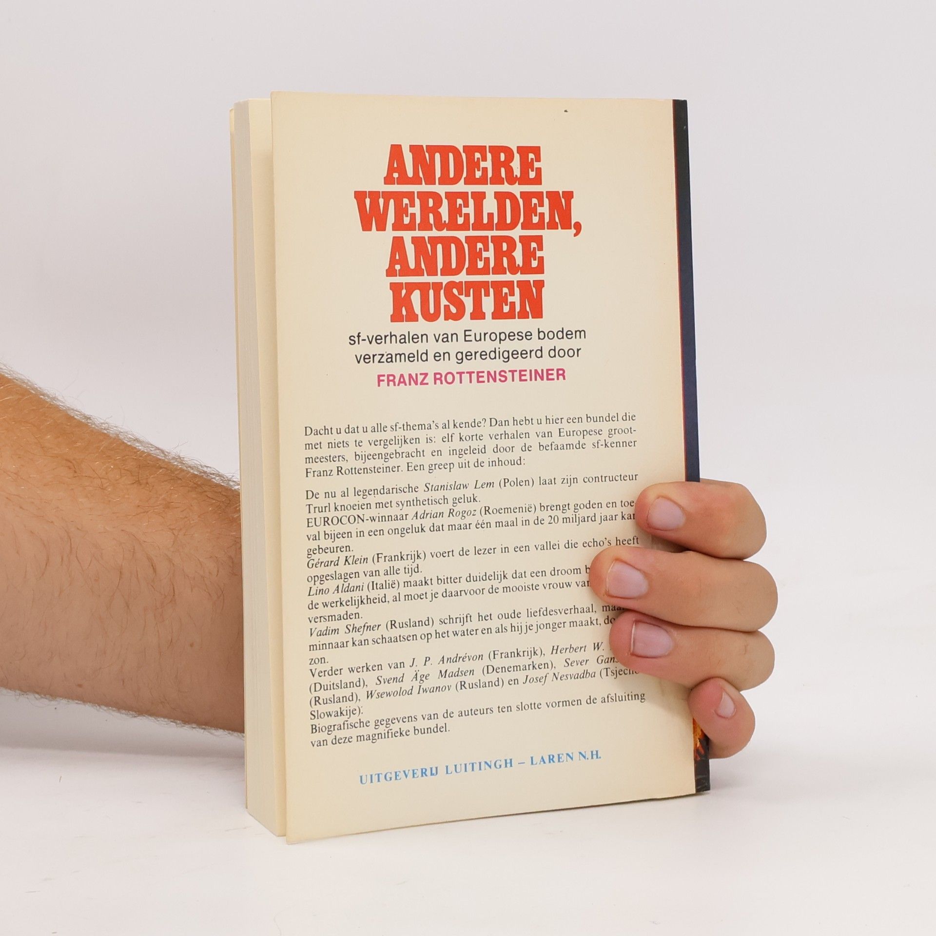 Franz Rottensteiner Andere Werelden, Andere Kusten