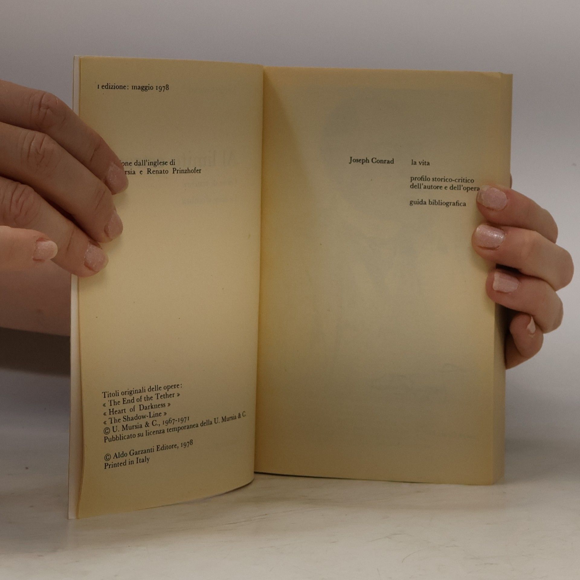 Joseph Conrad Al limite estremo