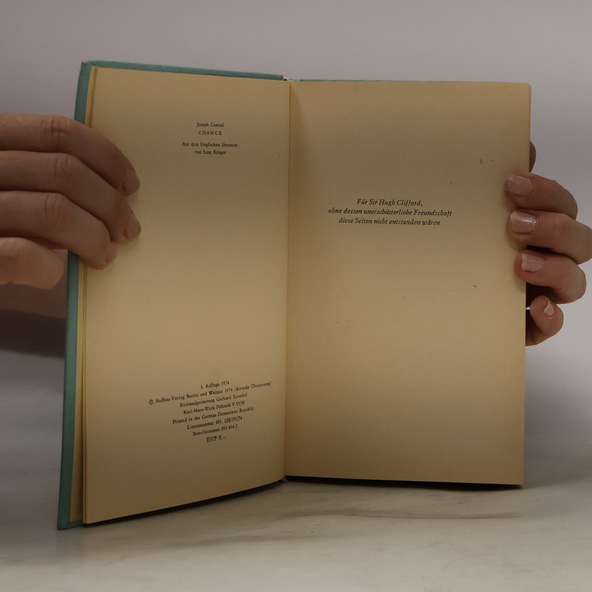 Joseph Conrad Spiel des Zufalls