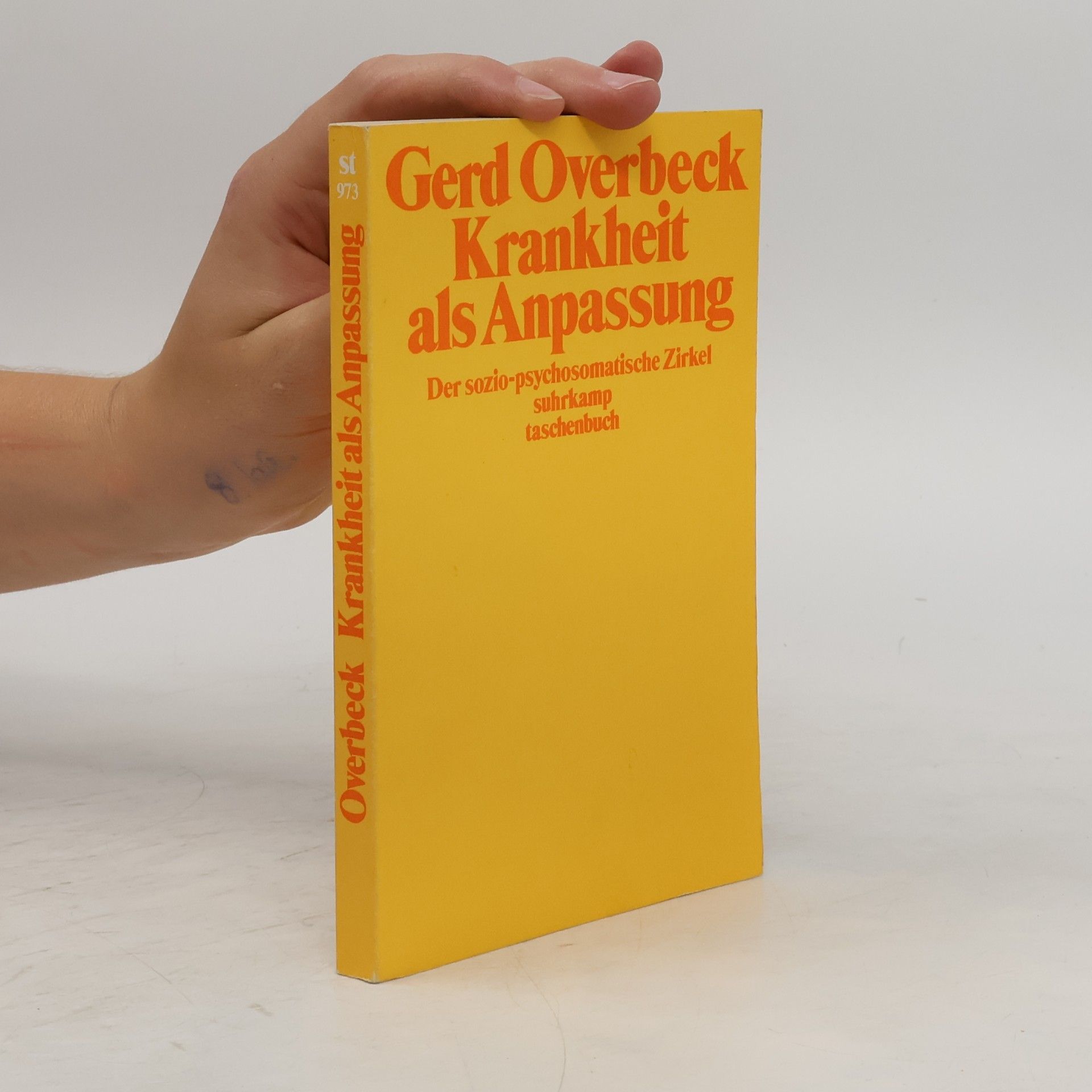 Gerd Overbeck Krankheit als Anpassung