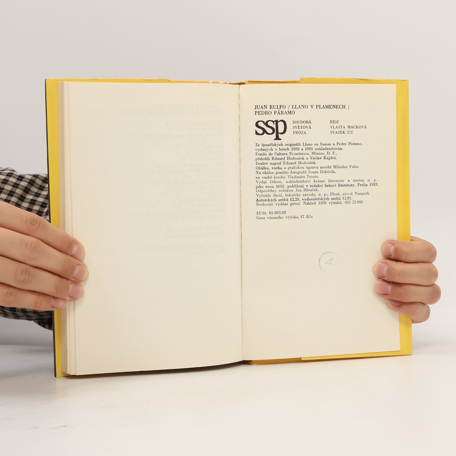 Juan Rulfo Llano v plamenech. Pedro Páramo