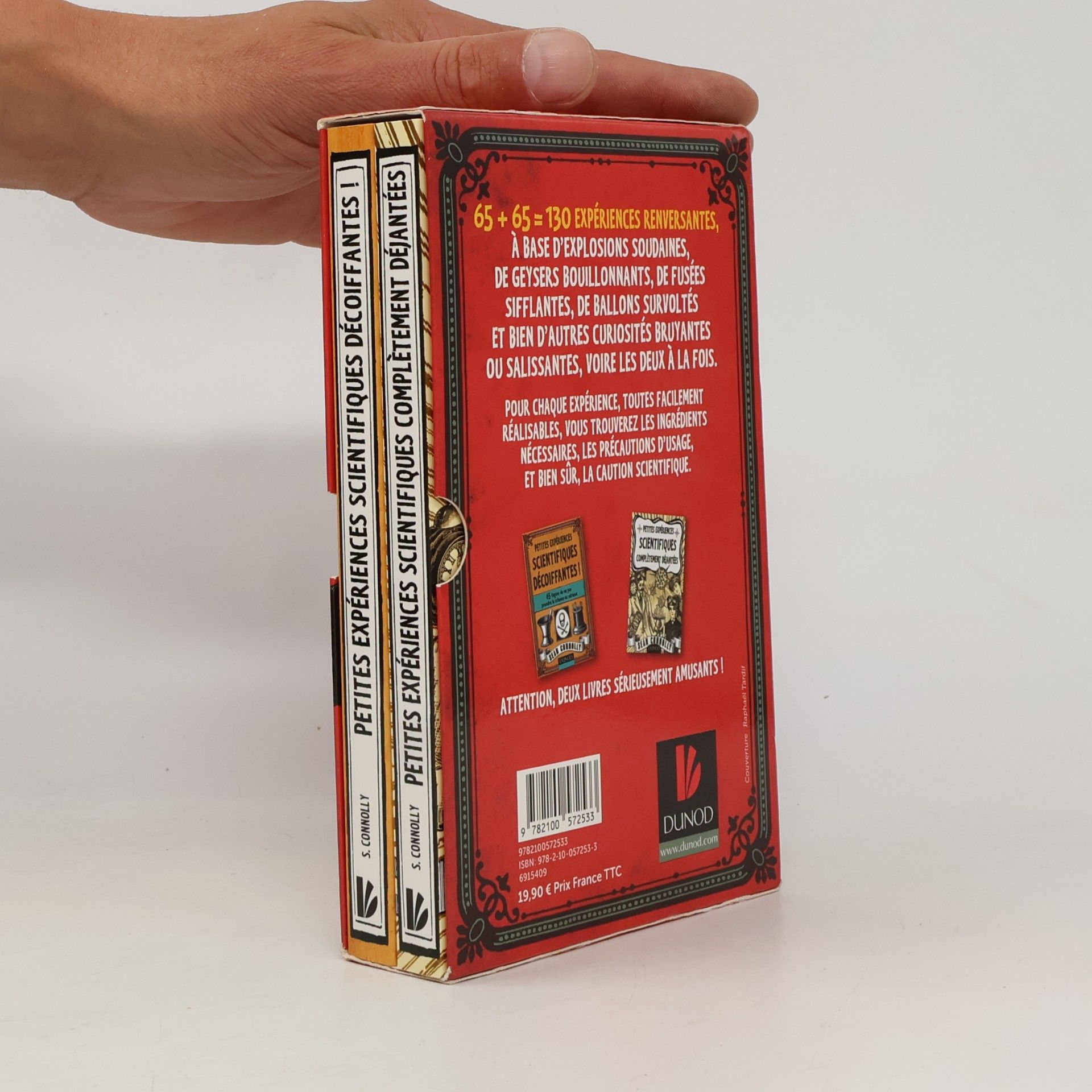 Sean Connolly Petites expériences scientifiques déjantées et décoiffantes! 2 Volumes