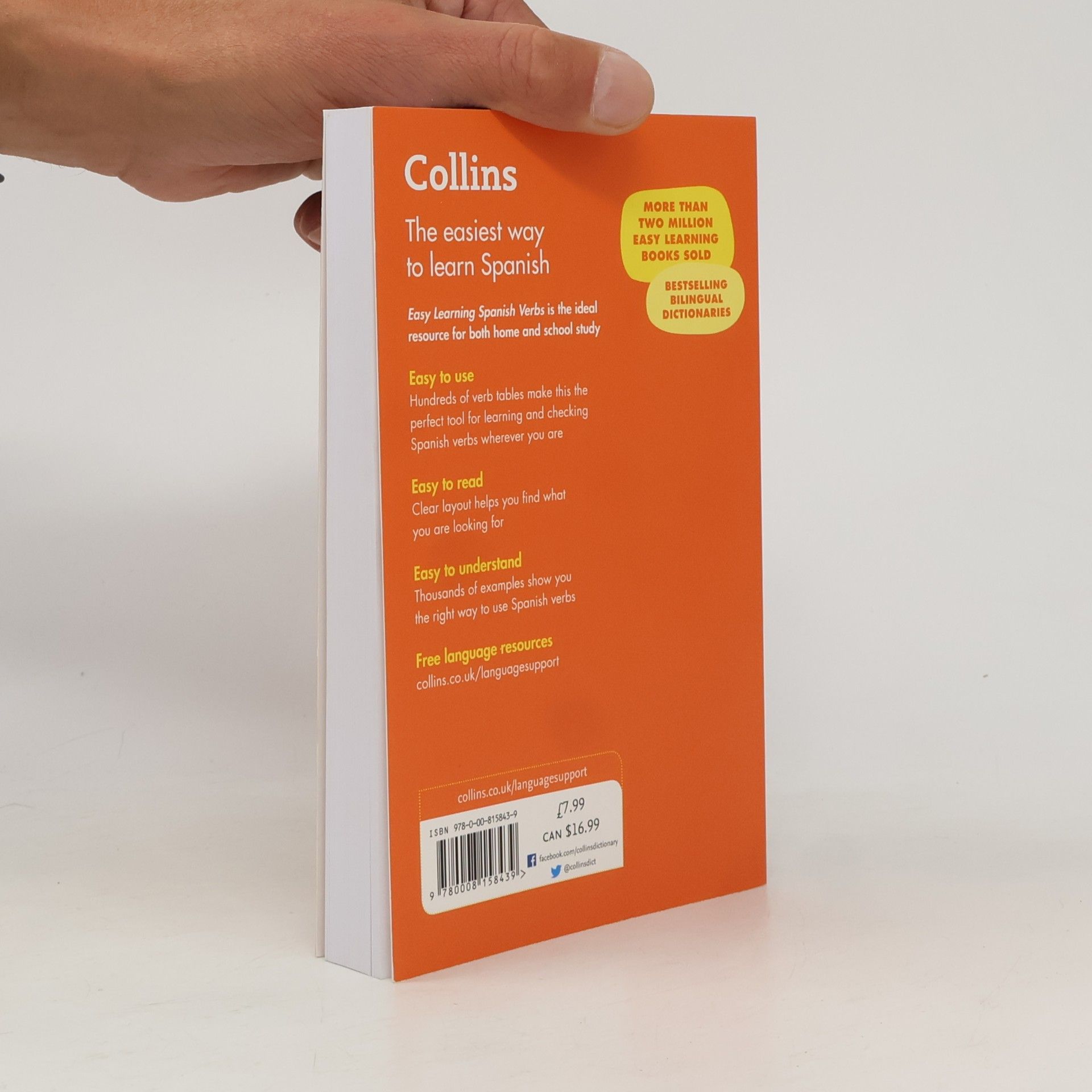 Collins Dictionaries Easy Learning Spanish Verbs
