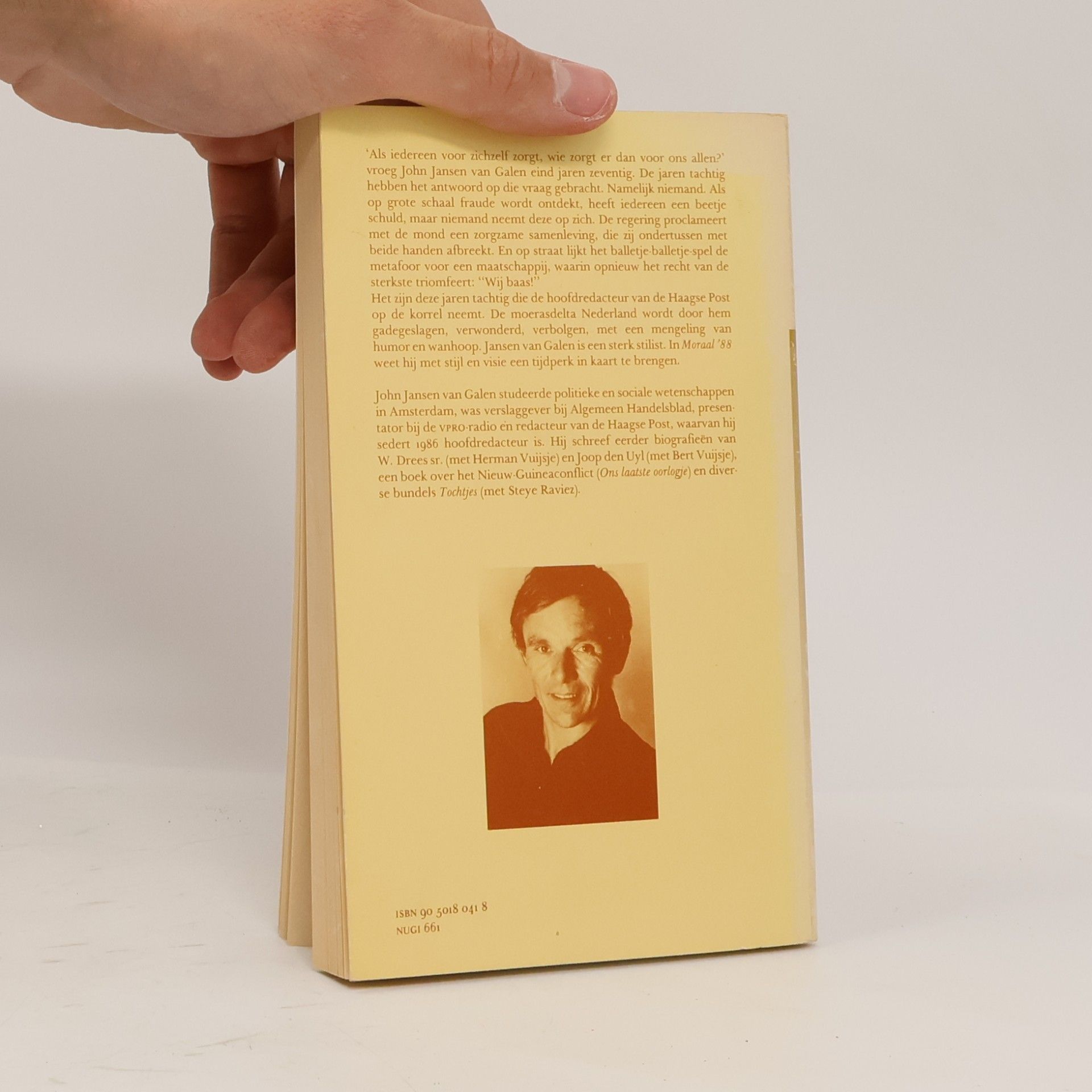 John Jansen van Galen Moraal '88