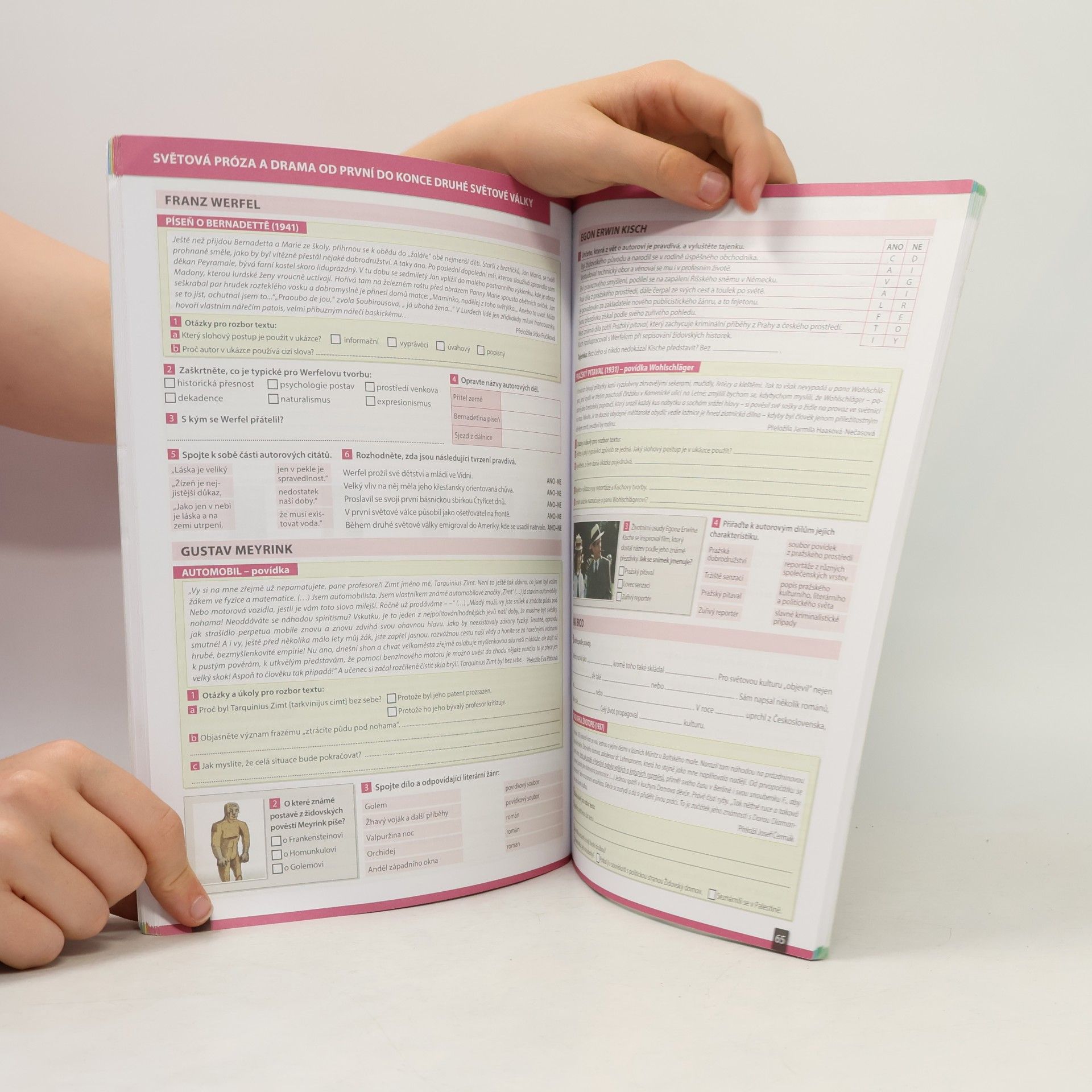 Autorenkollektiv Nová literatura 3 : pracovní sešit pro 3. ročník SŠ
