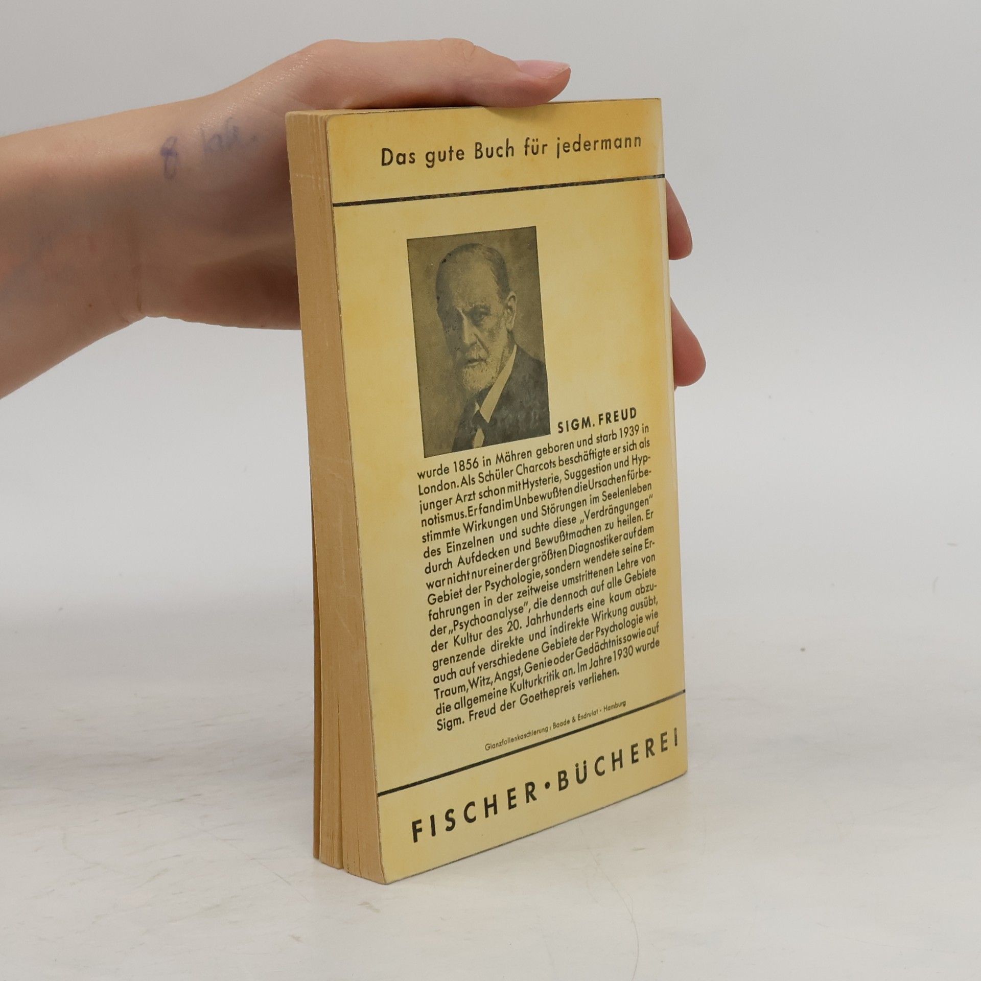 Sigmund Freud Abriß der Psychoanalyse