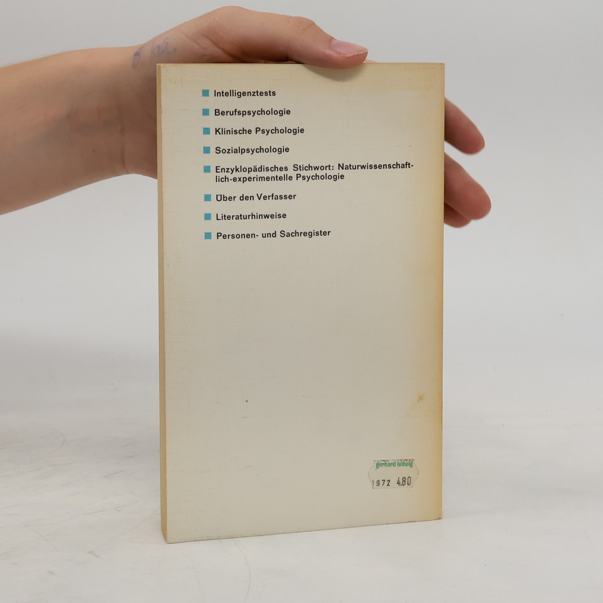 Hans Eysenck Wege und Abwege der Psychologie