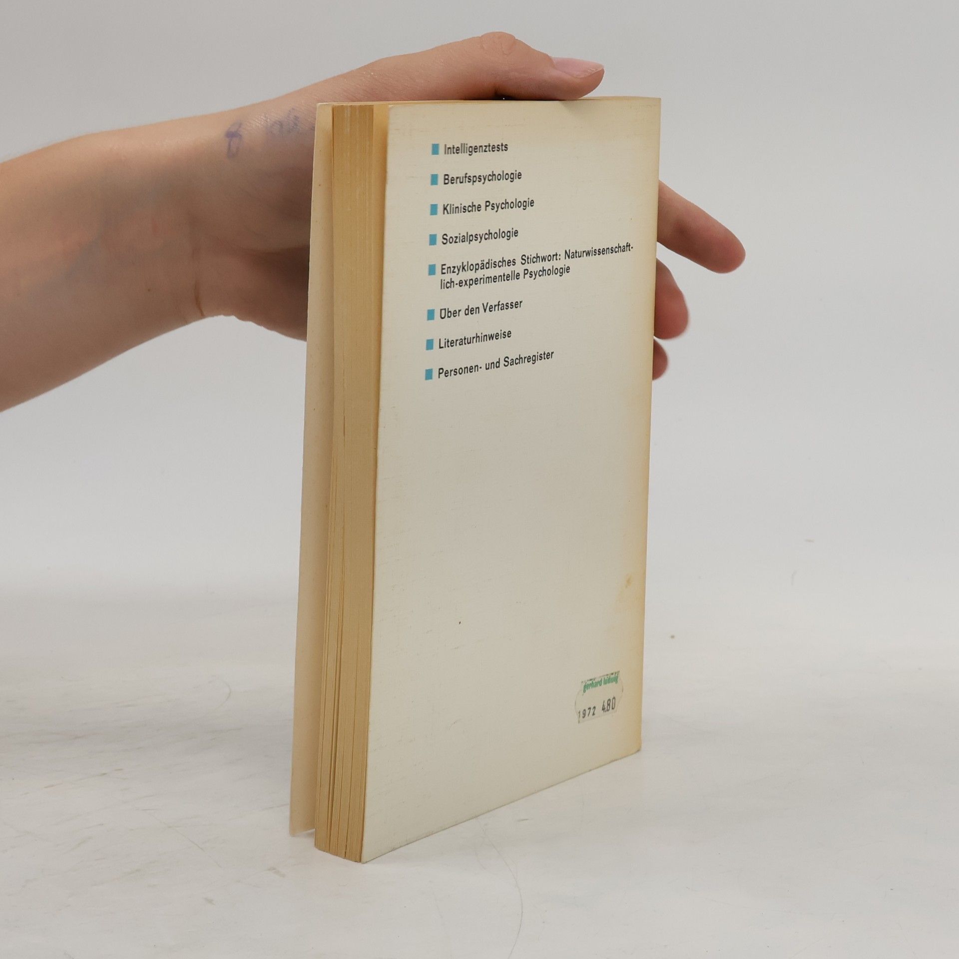 Hans Eysenck Wege und Abwege der Psychologie