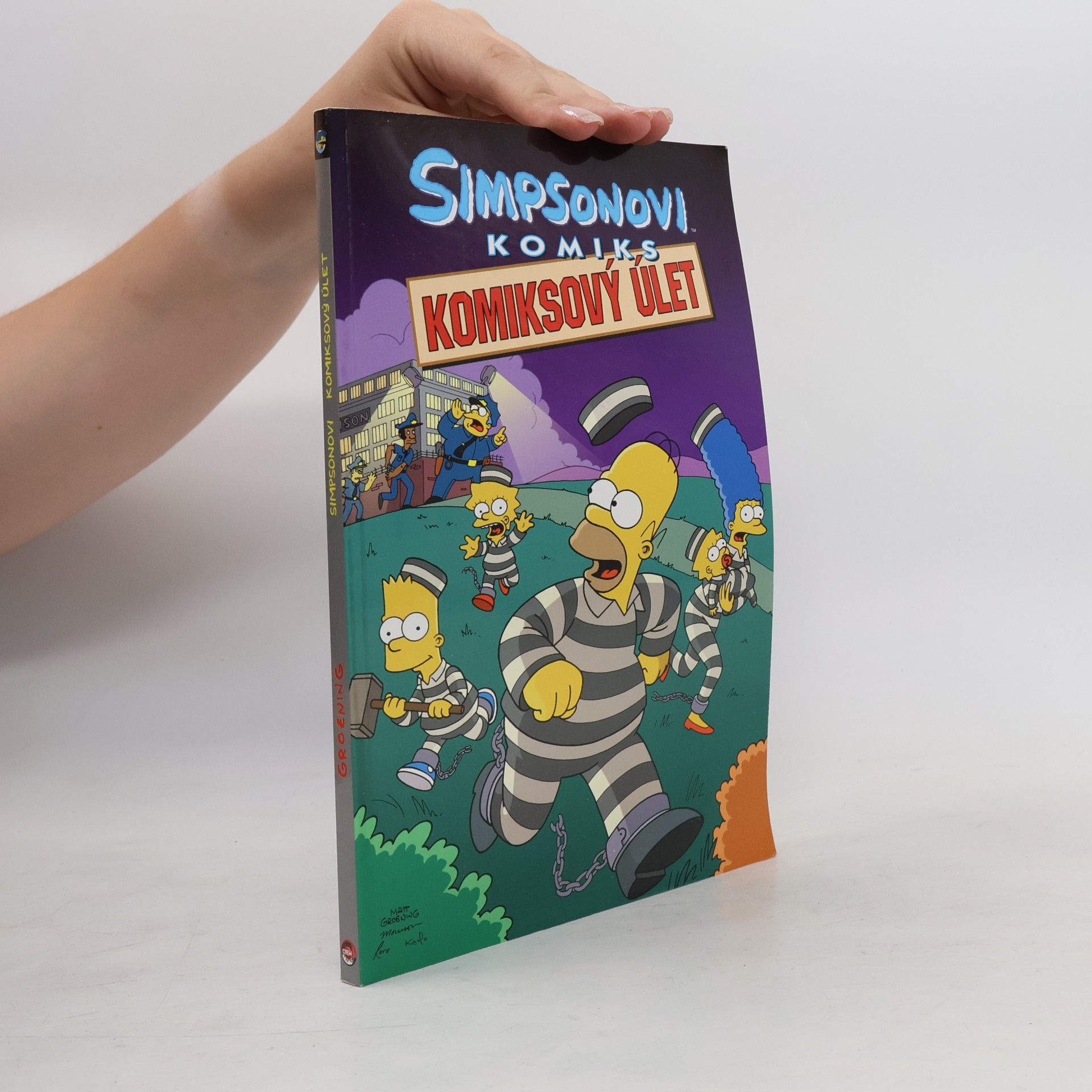 Matt Groening Simpsonovi. Komiksový úlet
