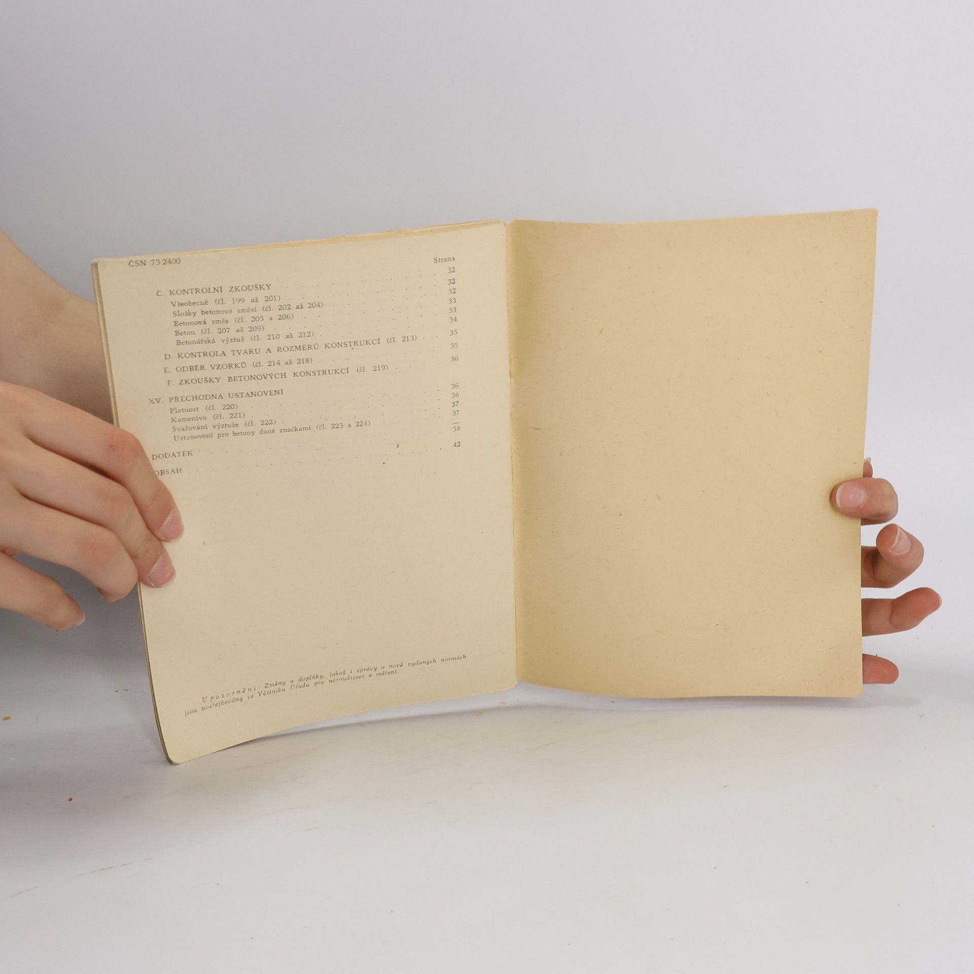Various authors Provádění a kontrola betonových konstrukcí