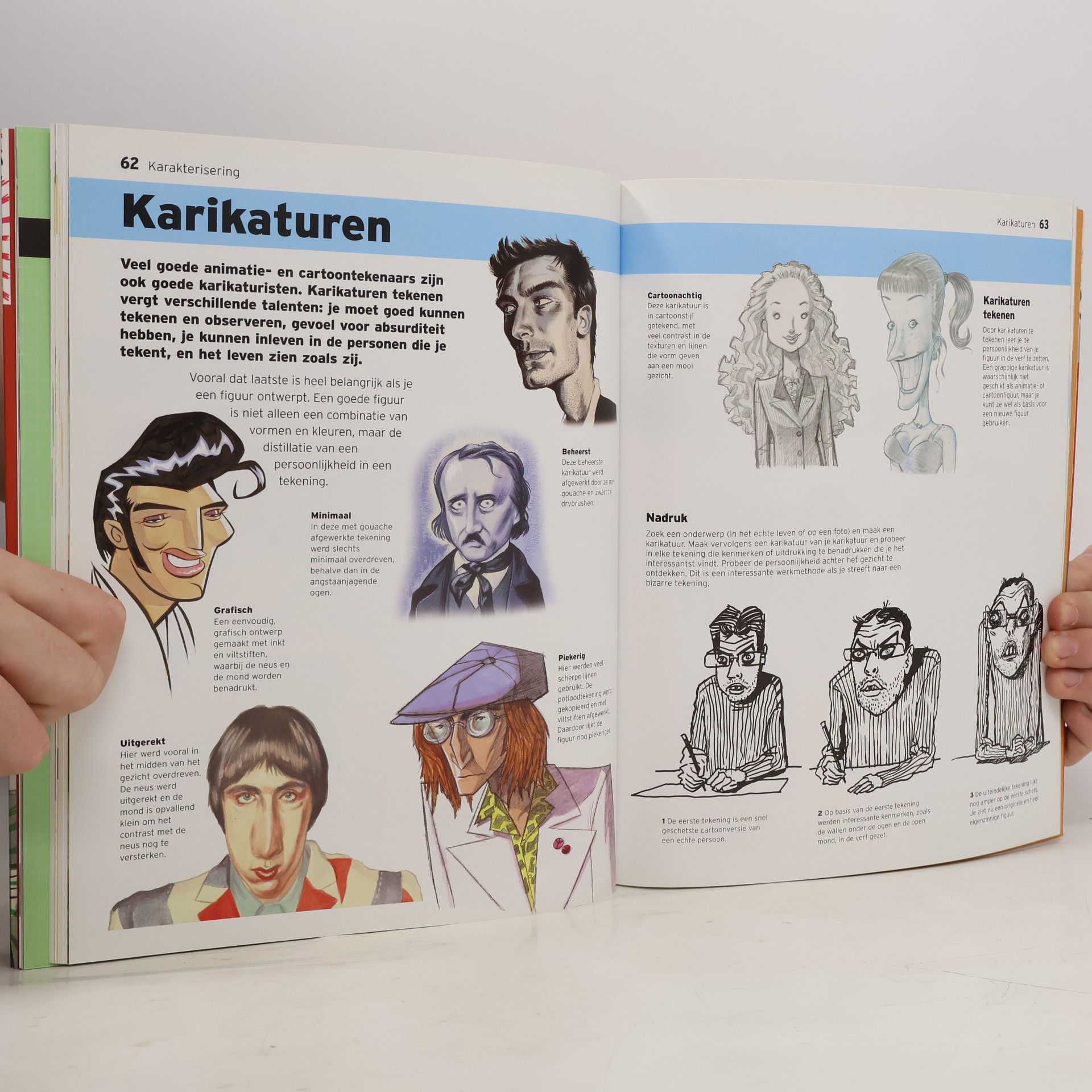 Vincent Woodcock Cartoonfiguren tekenen