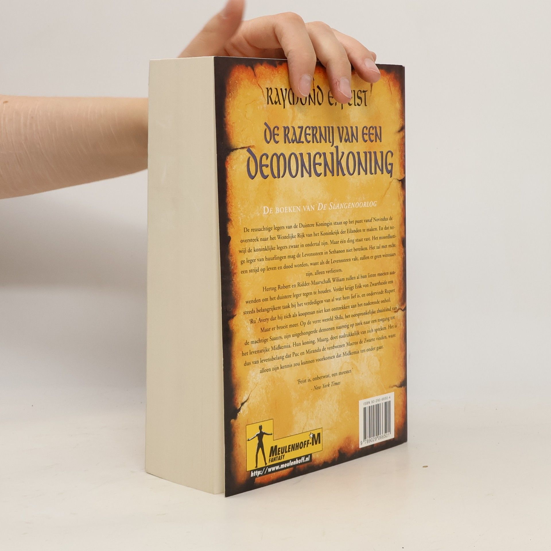 Raymond E. Feist De boeken van de Slangenoorlog - 3: De razernij van een demonenkoning
