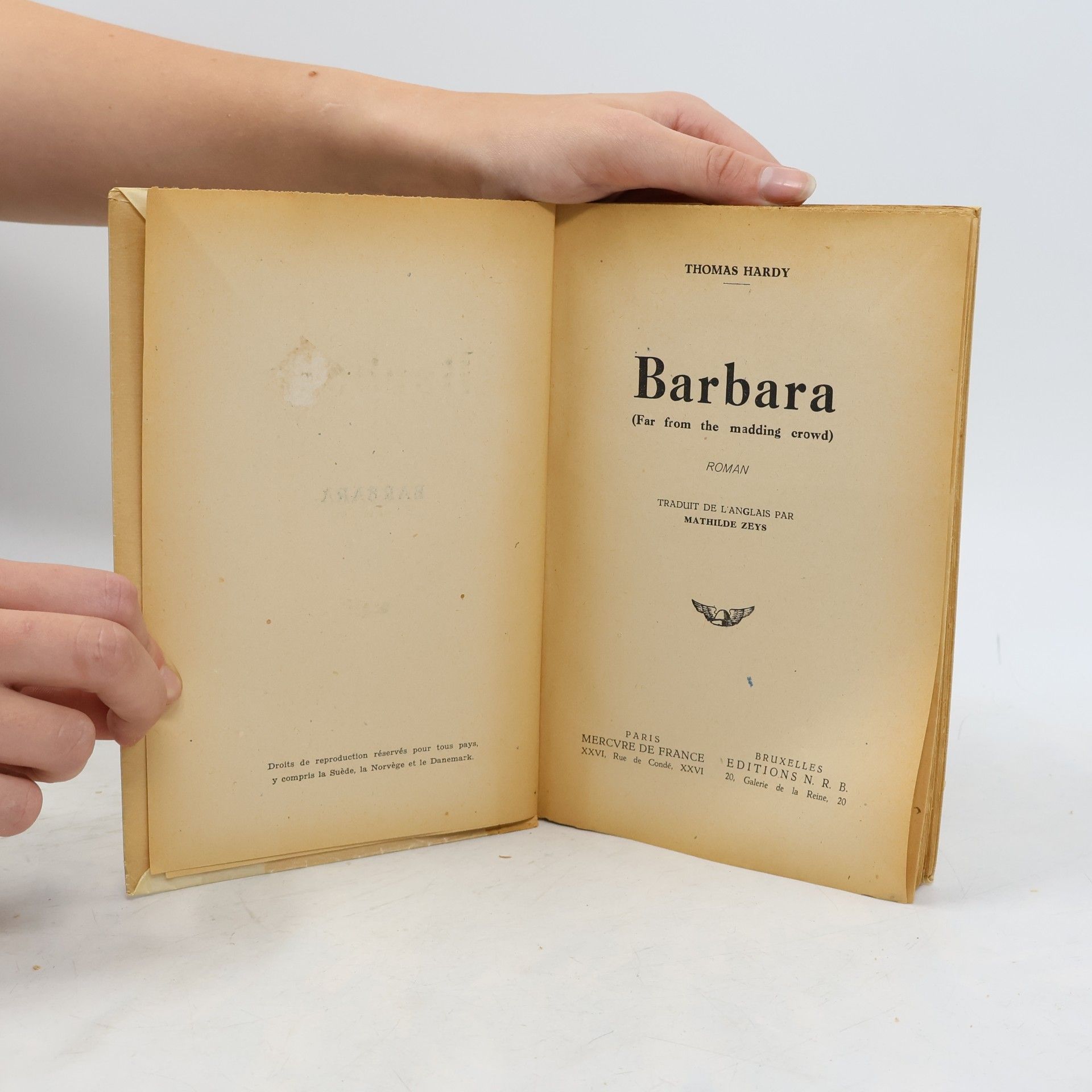 Thomas Hardy Barbara