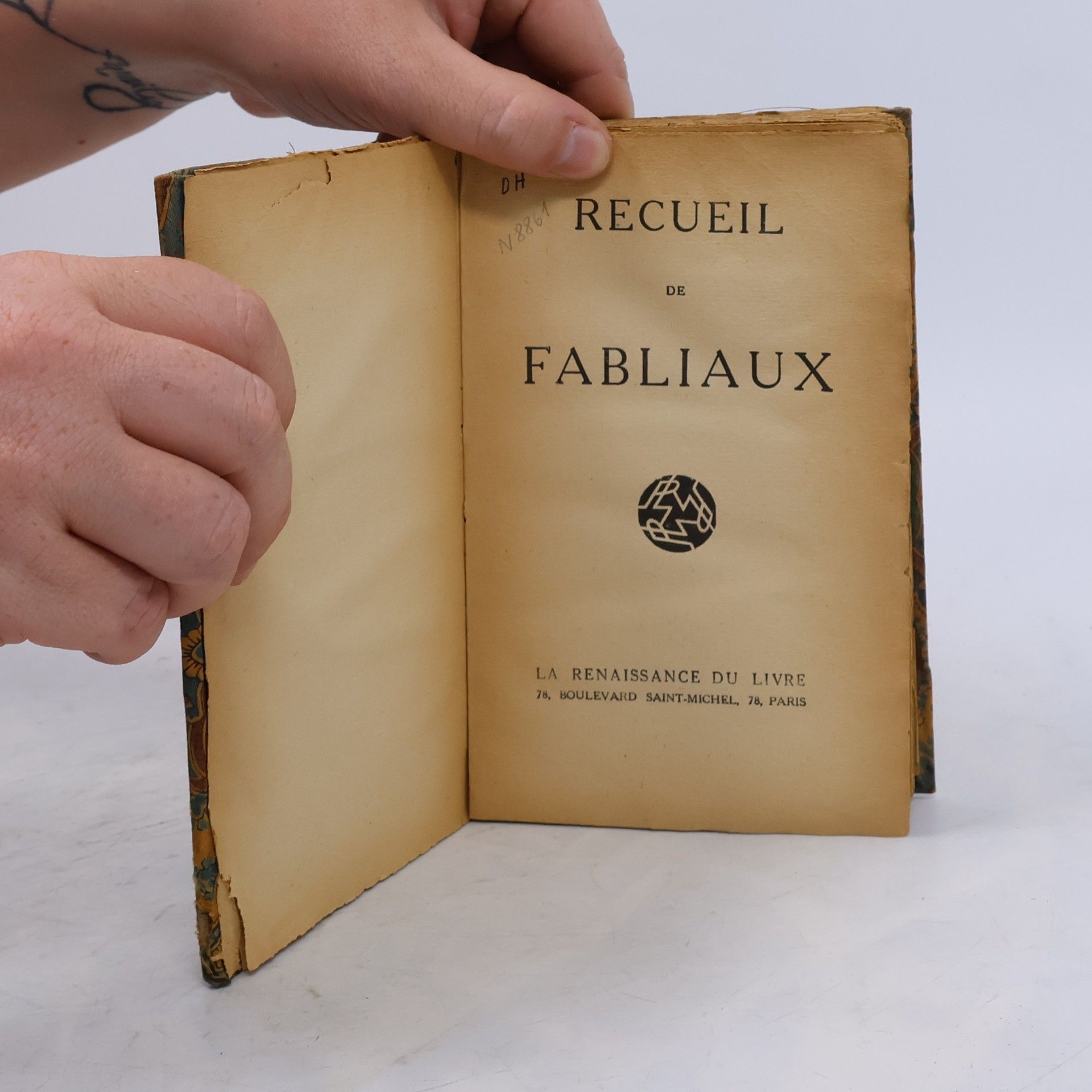 Various authors Recueil de fabliaux