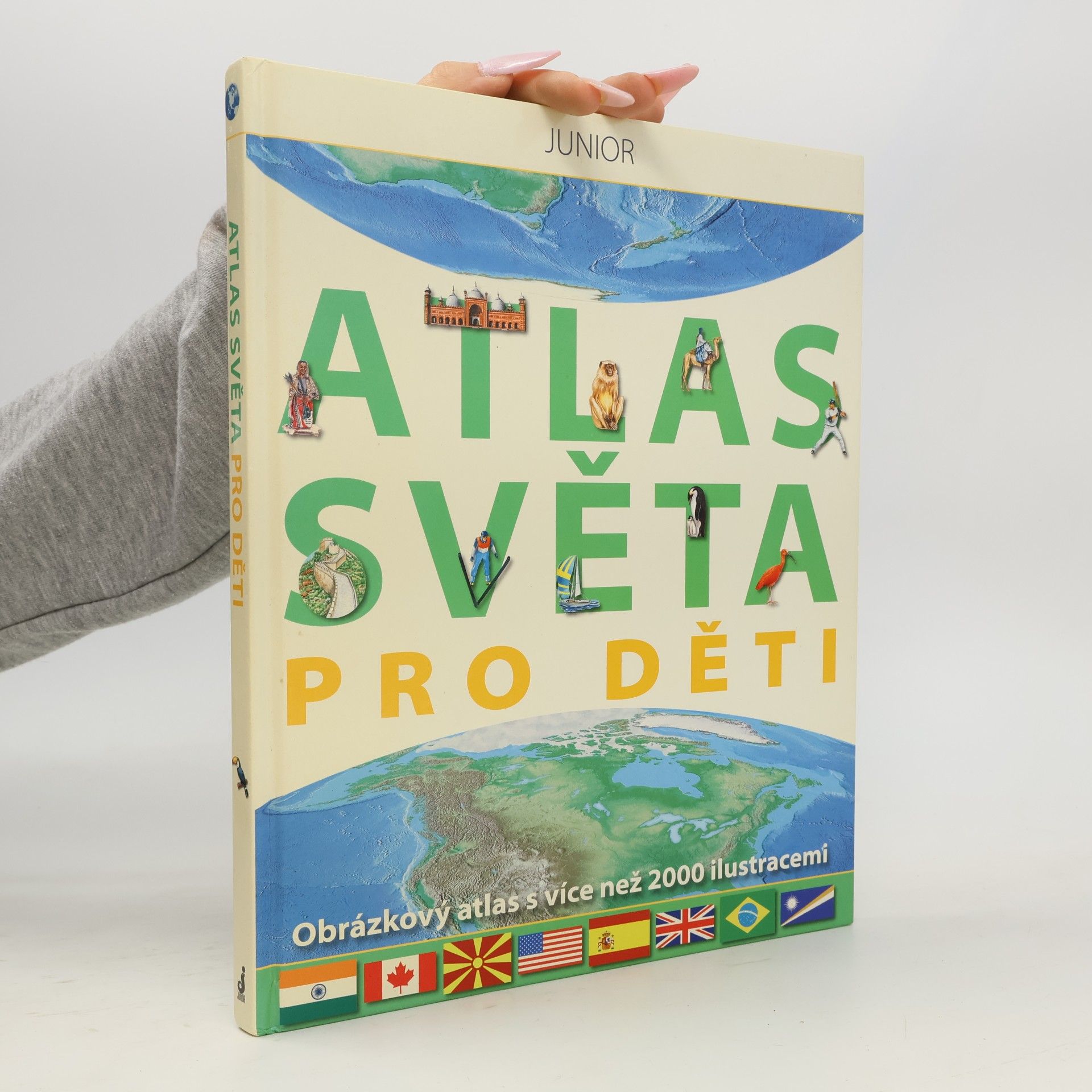 Jim Harrison Atlas světa pro děti