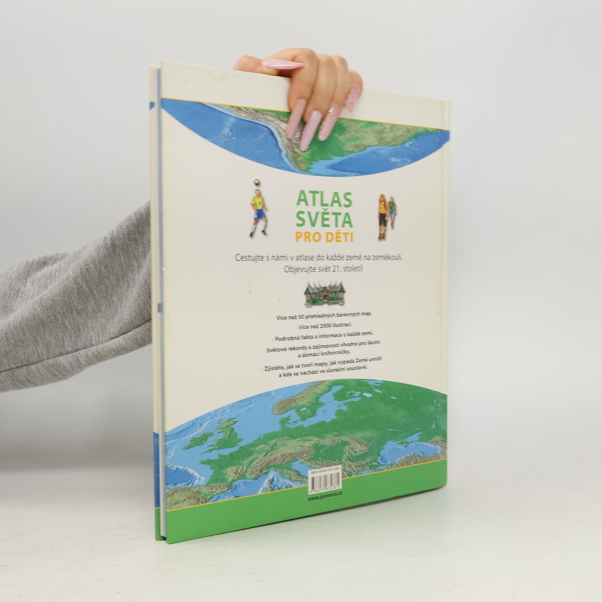 Jim Harrison Atlas světa pro děti