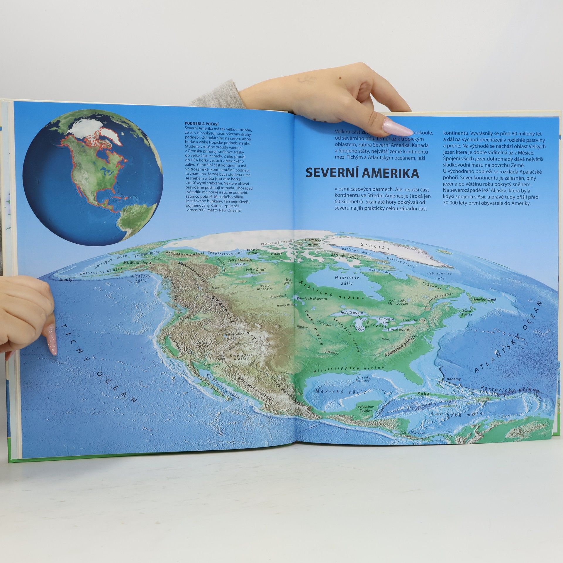 Jim Harrison Atlas světa pro děti