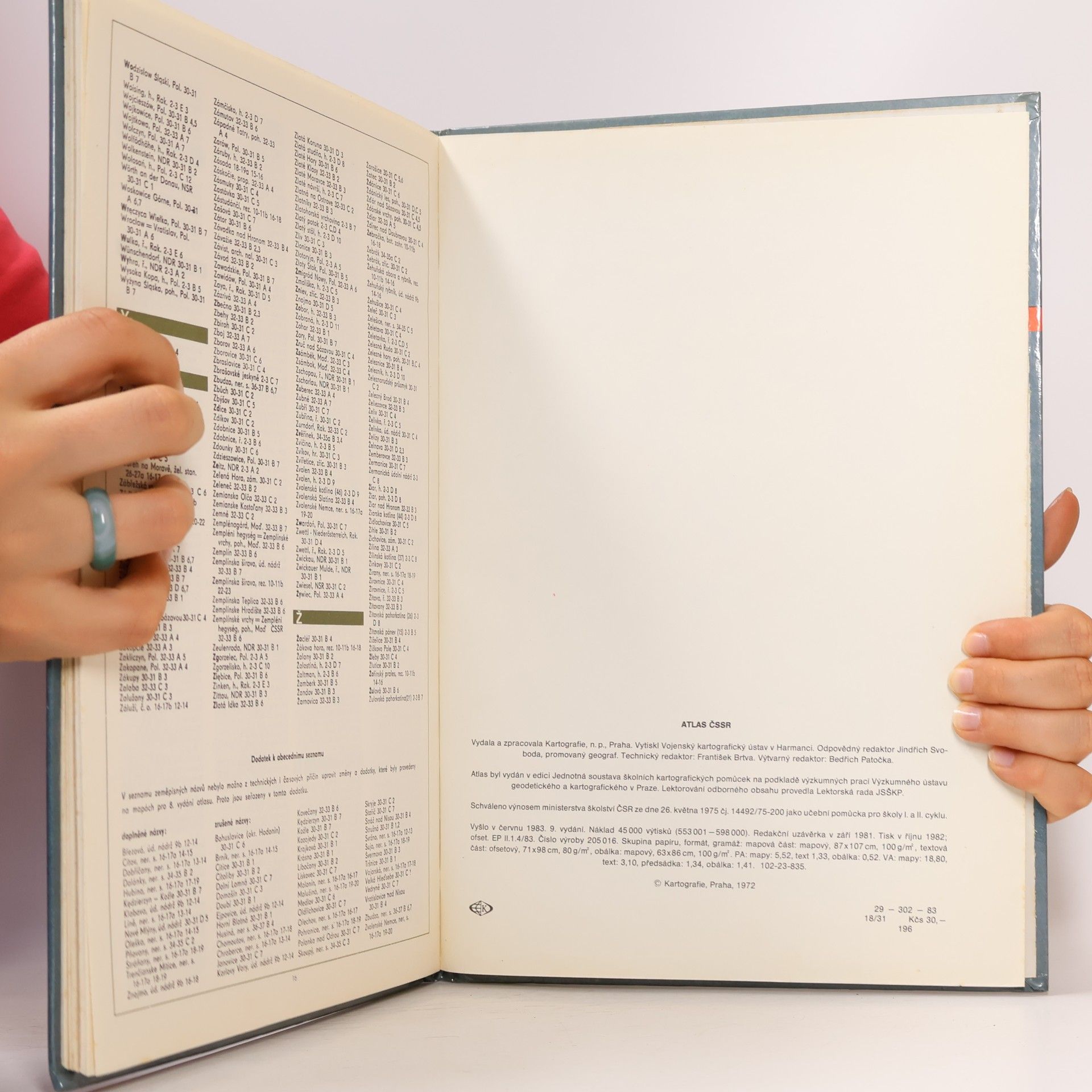 Autores varios Atlas ČSSR