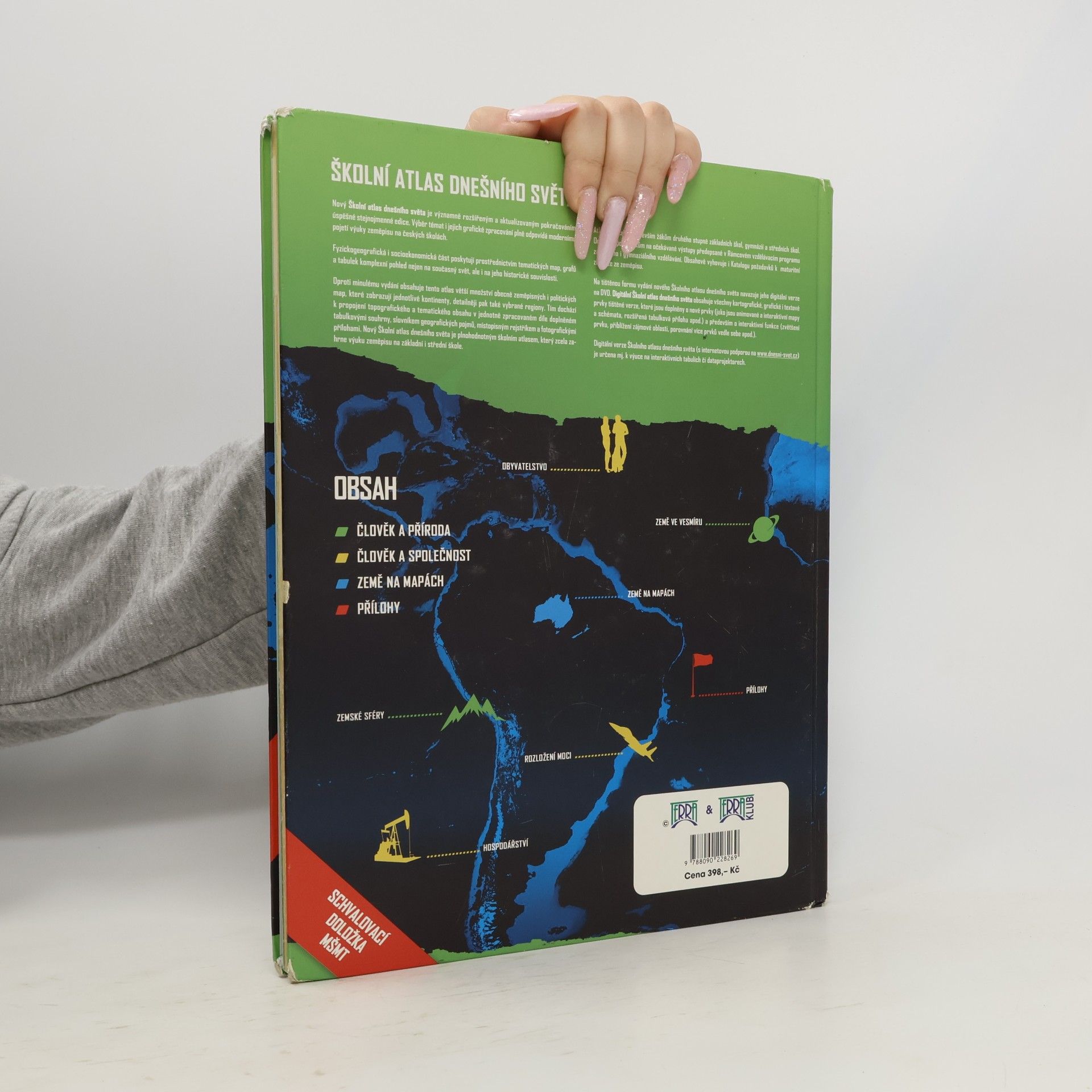 Martin Hanus Školní atlas dnešního světa