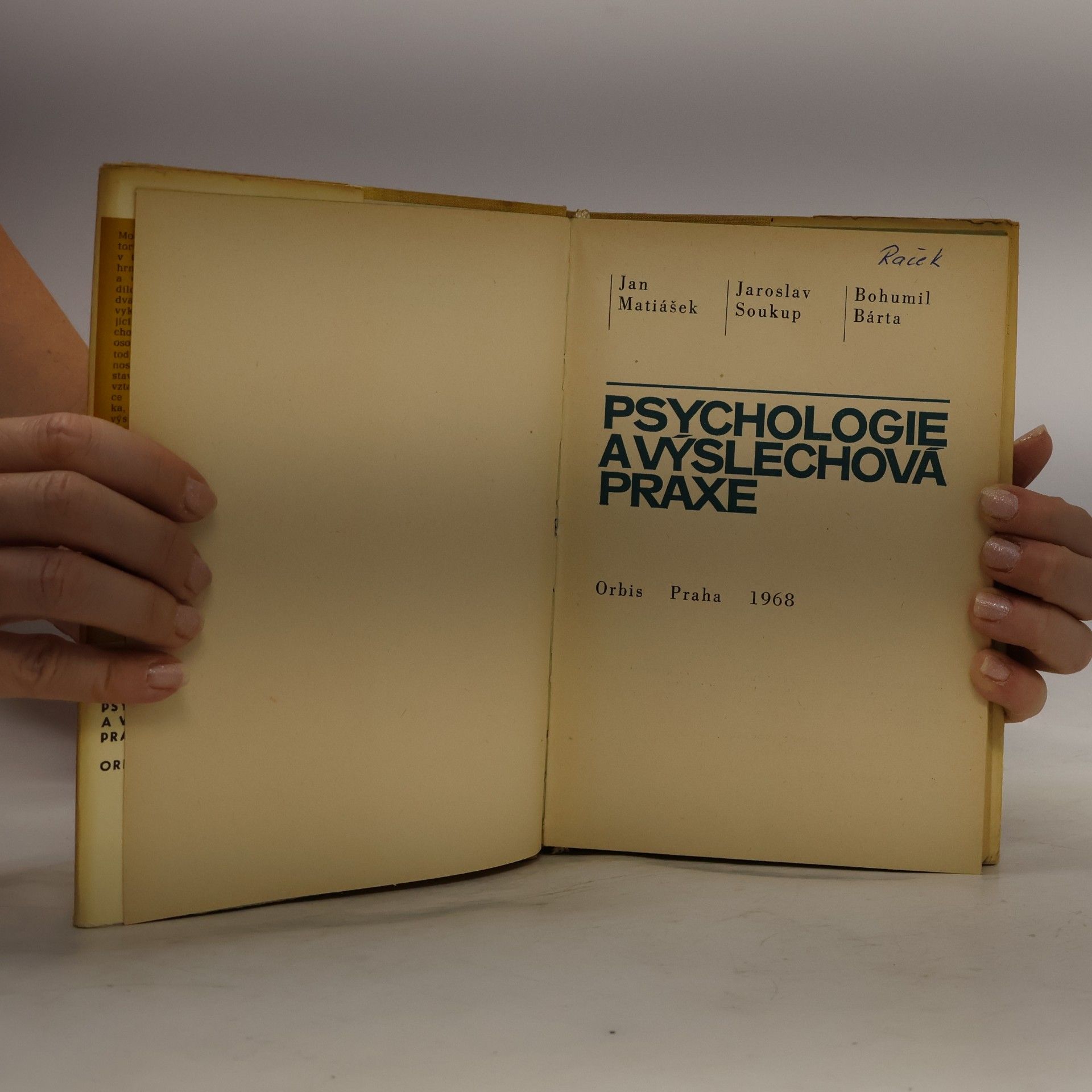 Jan Matiášek Psychologie a výslechová praxe