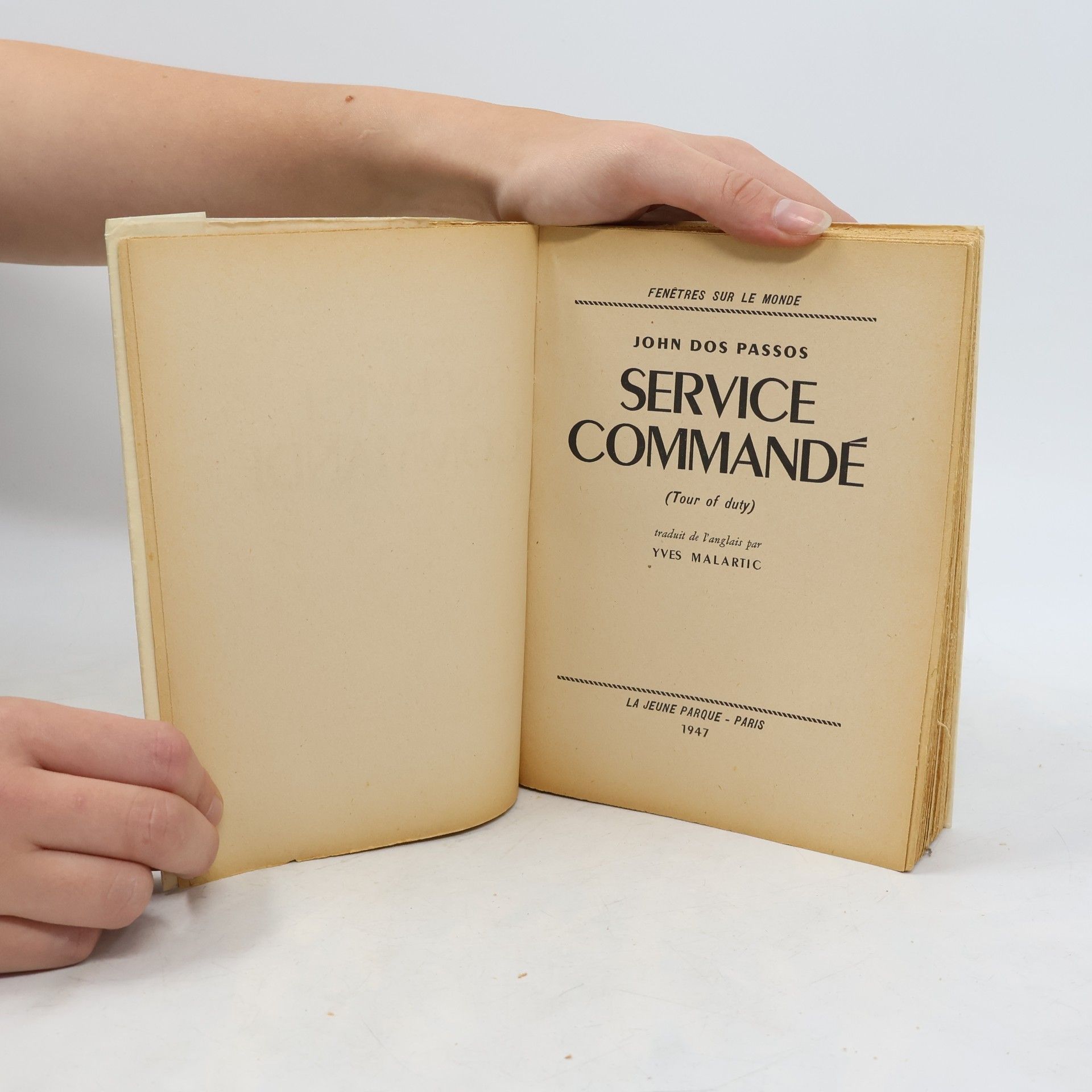John Dos Passos Service commandé