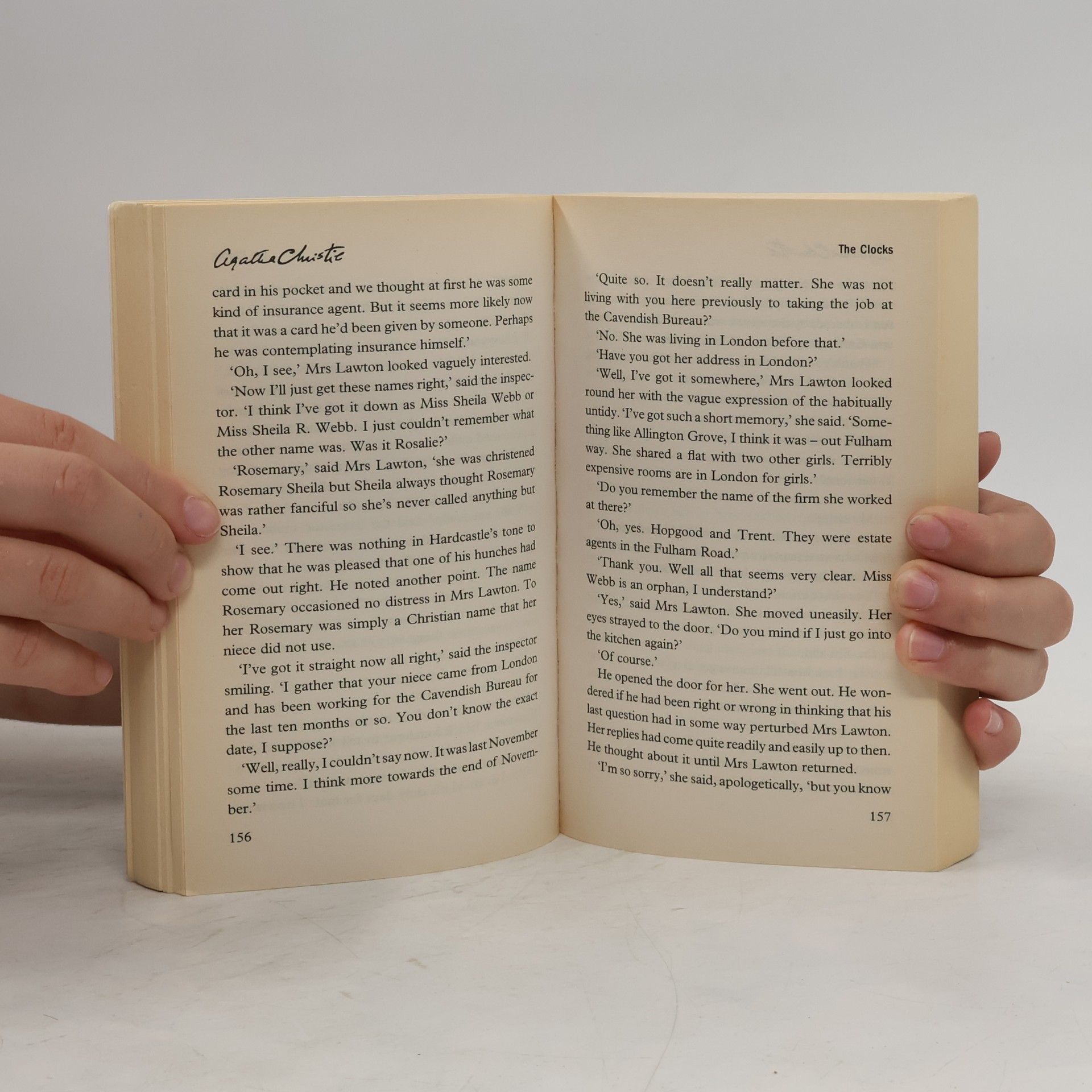 Agatha Christie The Clocks