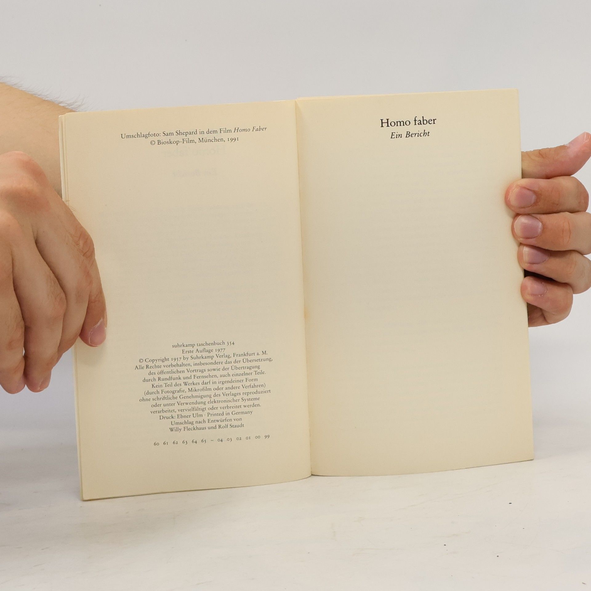 Max Frisch Homo faber