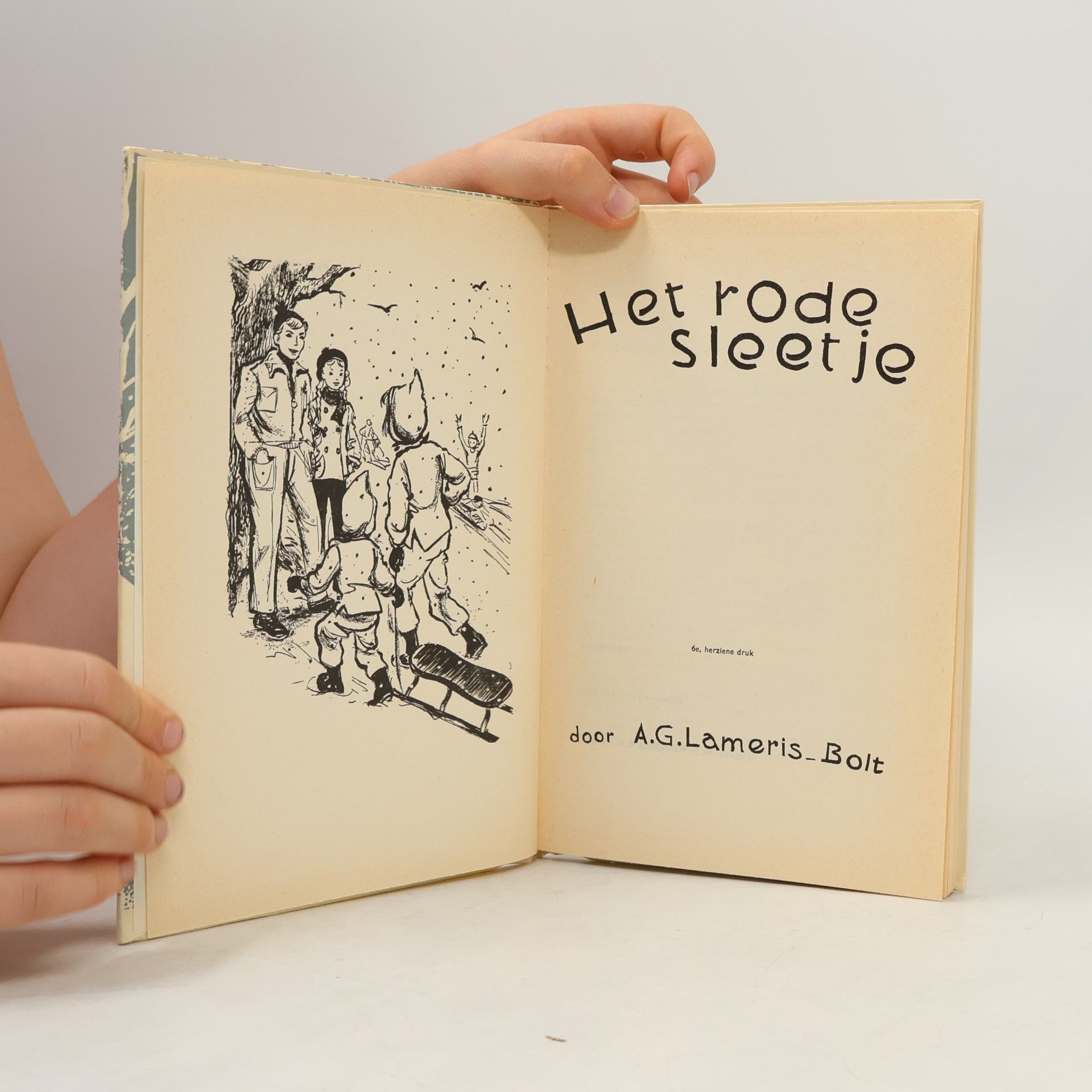 A.G. Lameris-Bolt Het rode Sleetje