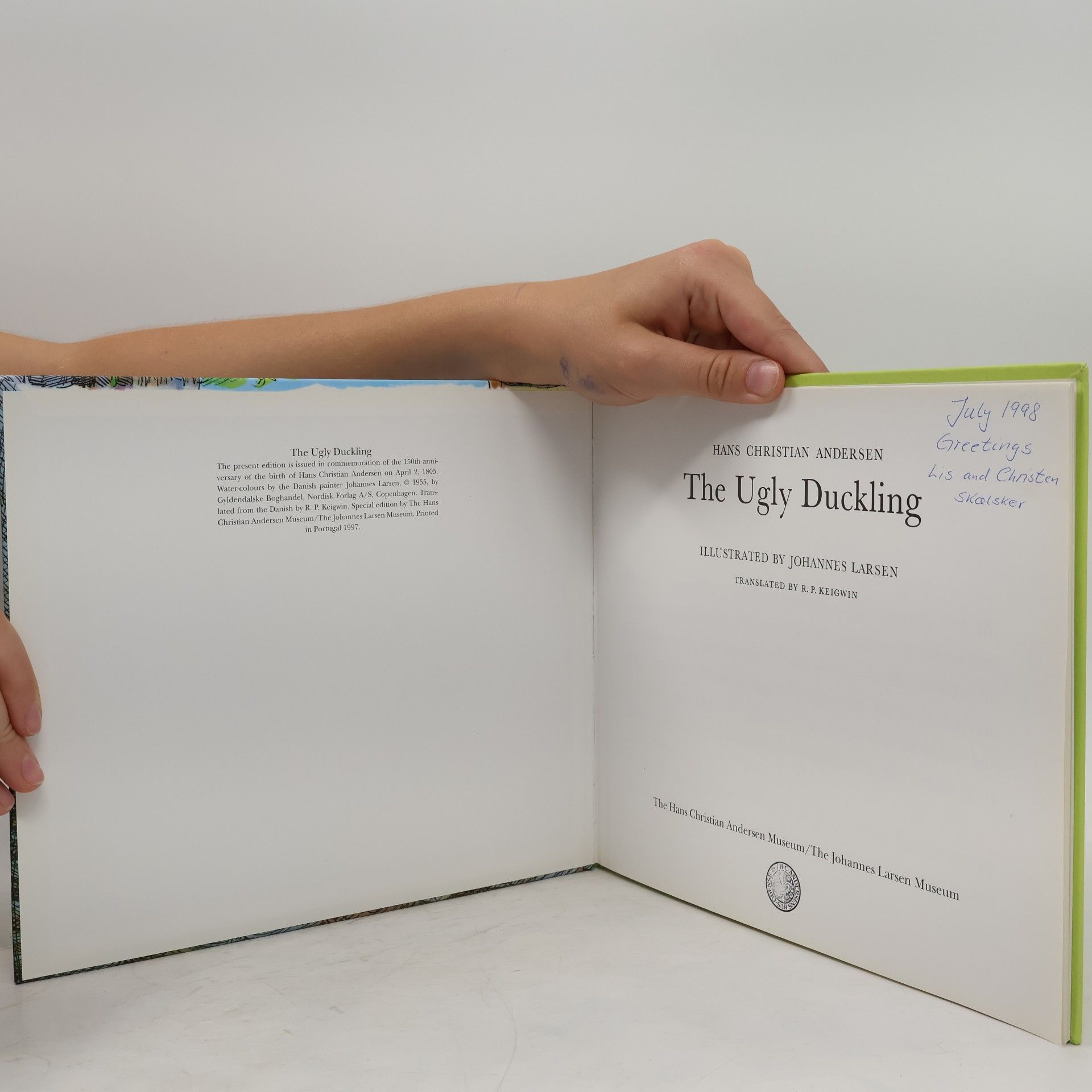 Hans Christian Andersen The Ugly Duckling
