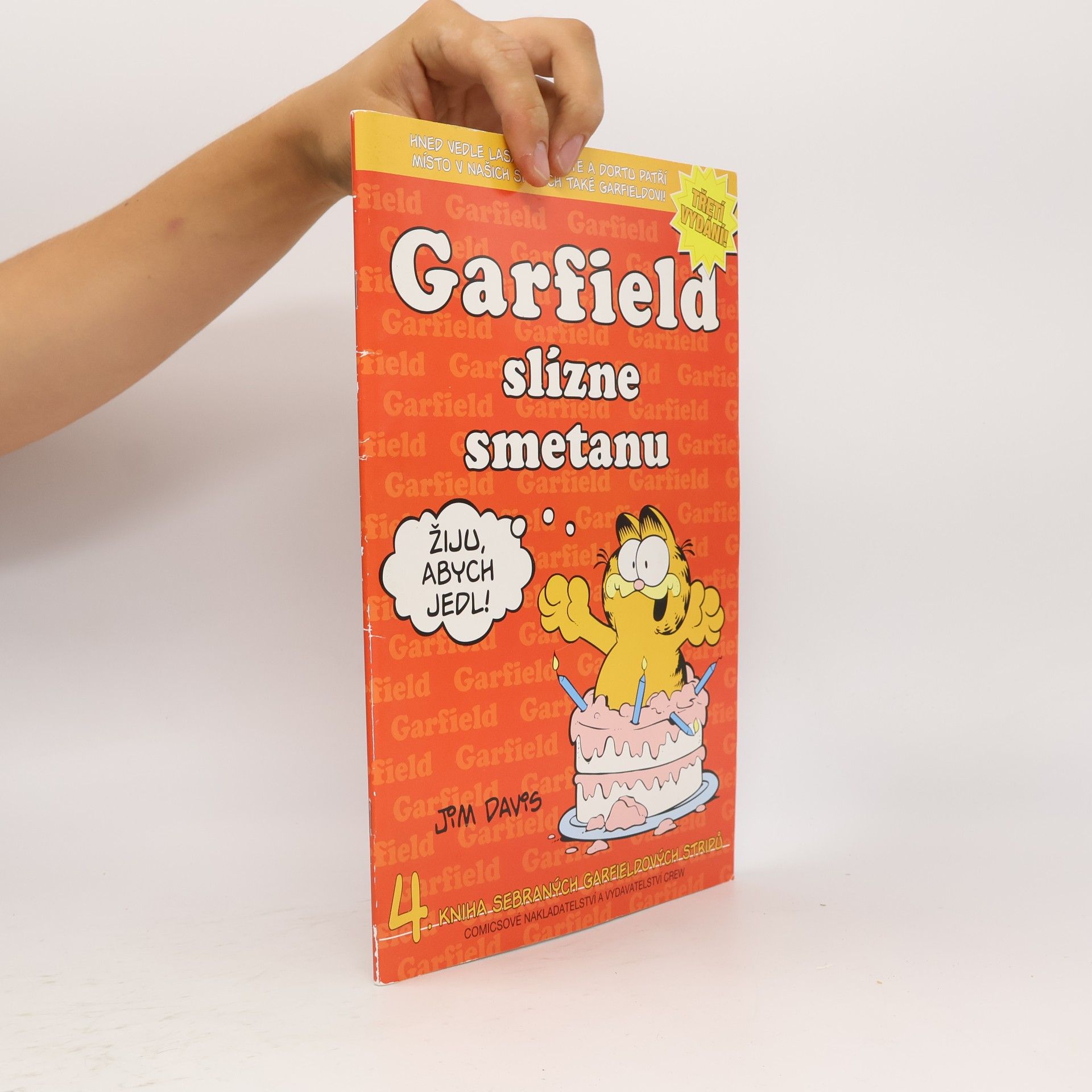 Jim Davis Garfield #04: Slízne smetanu