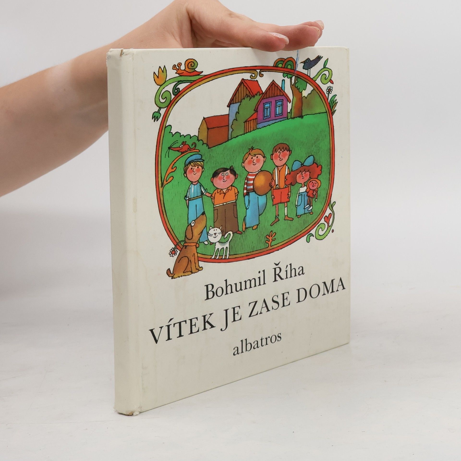 Bohumil Říha Vítek je zase doma