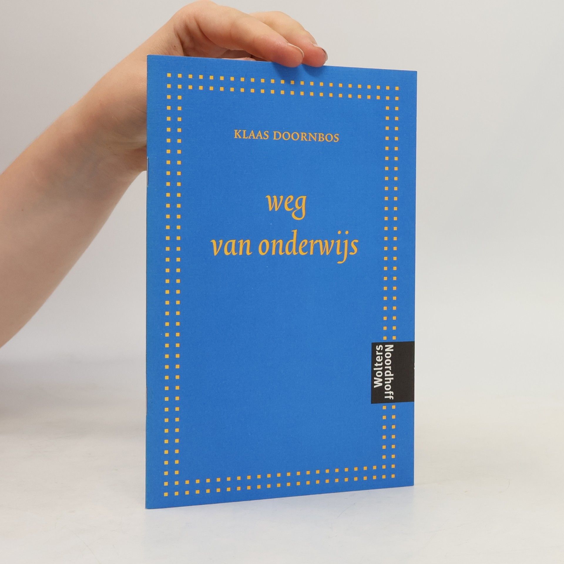 Klaas Doornbos Weg van onderwijs Afscheidscollege