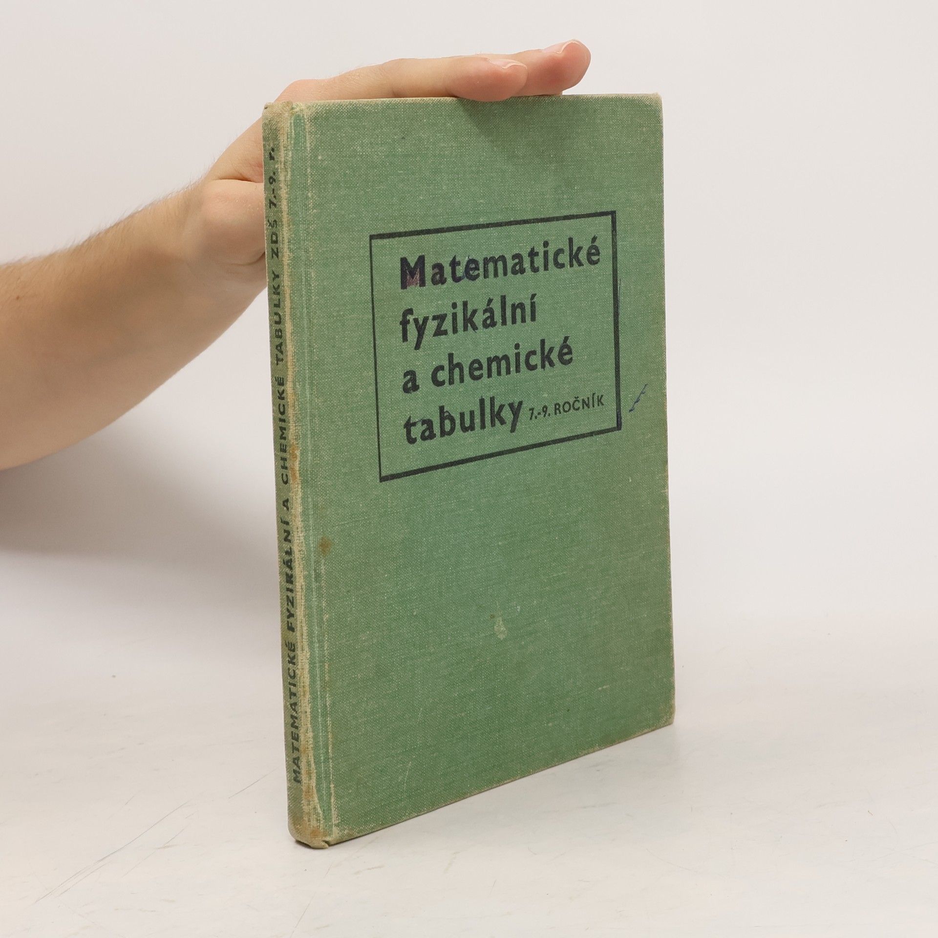 Stanislav Škramovský Matematické, fyzikální a chemické tabulky pro 7. Až 9. Ročník