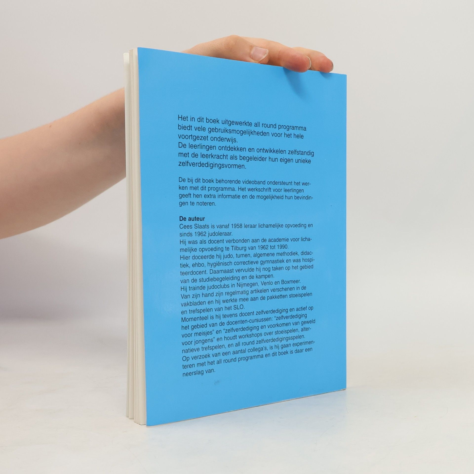 Cees Slaats All round zelfverdedigingsspelen voor het voortgezet onderwijs