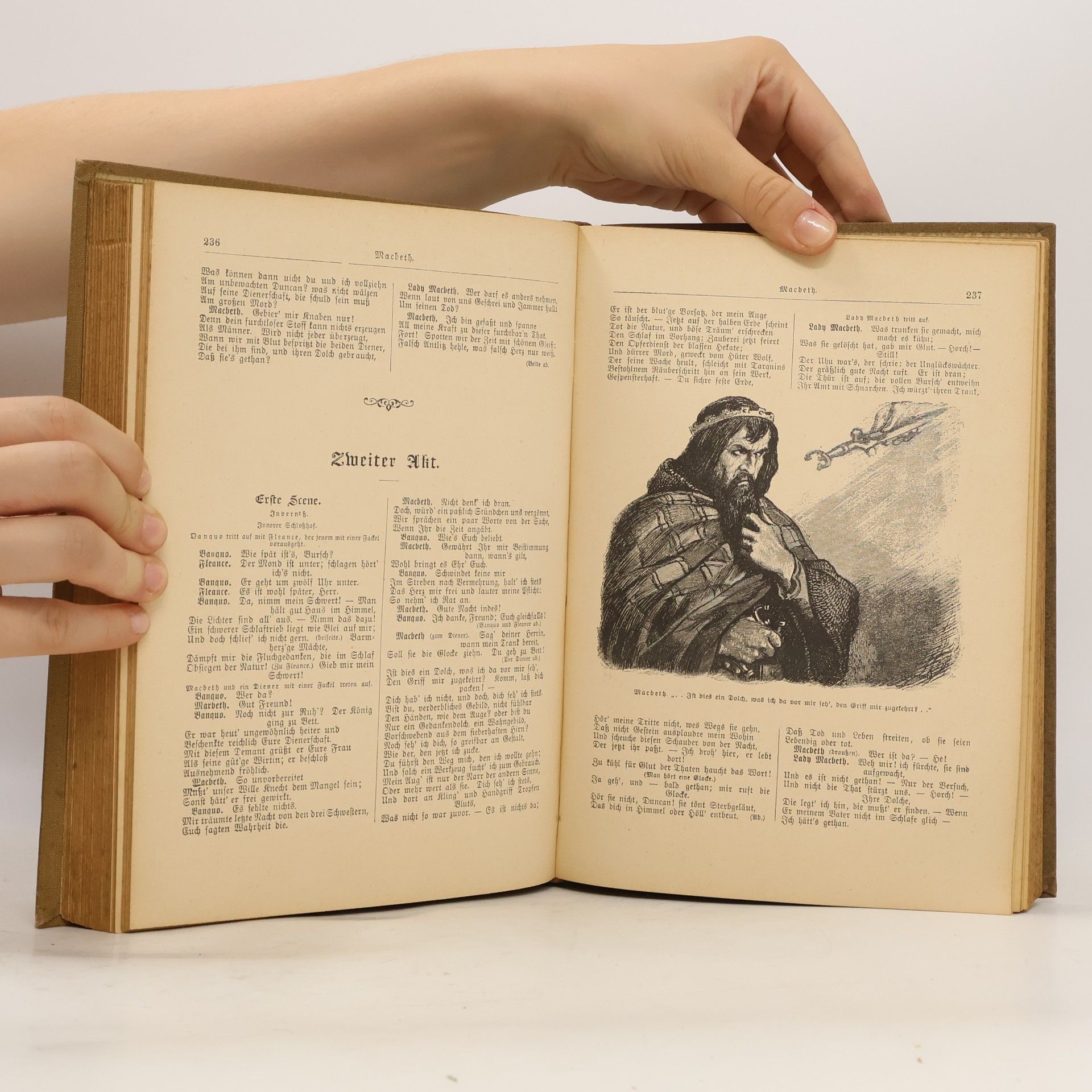 William Shakespeare Shakespeares Werke. Neue illustrierte Ausgabe in zwei Banden