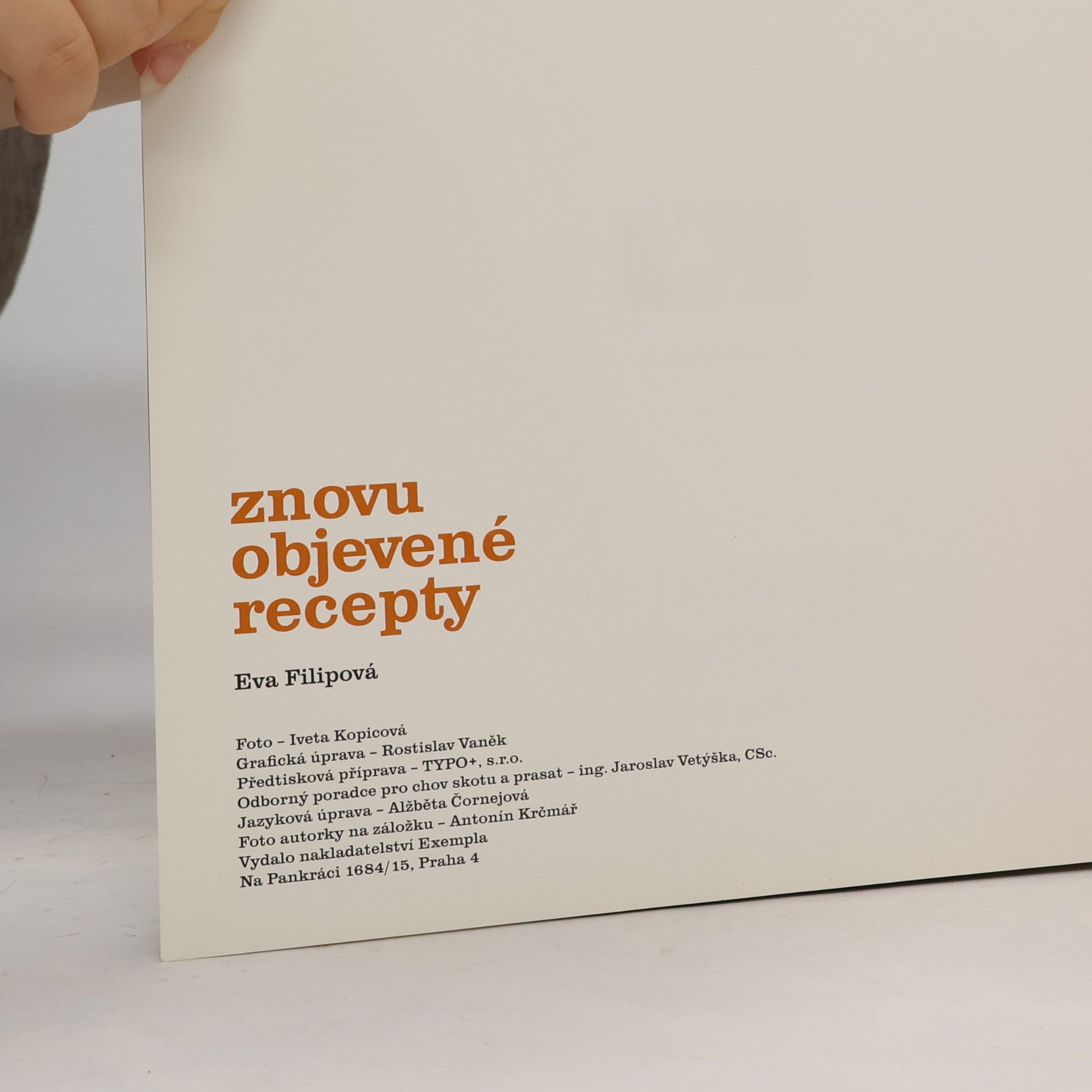 Eva Filip Znovu objevené recepty