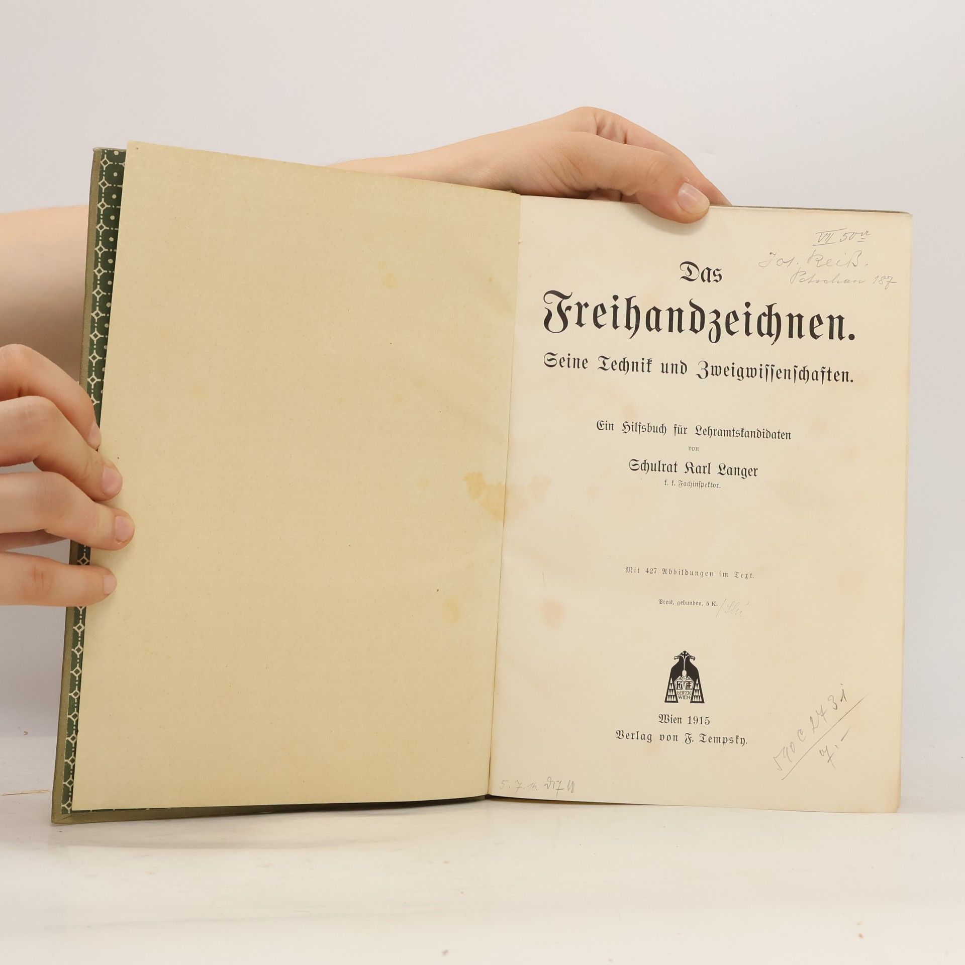Karl Langer Das Freihandzeichnen