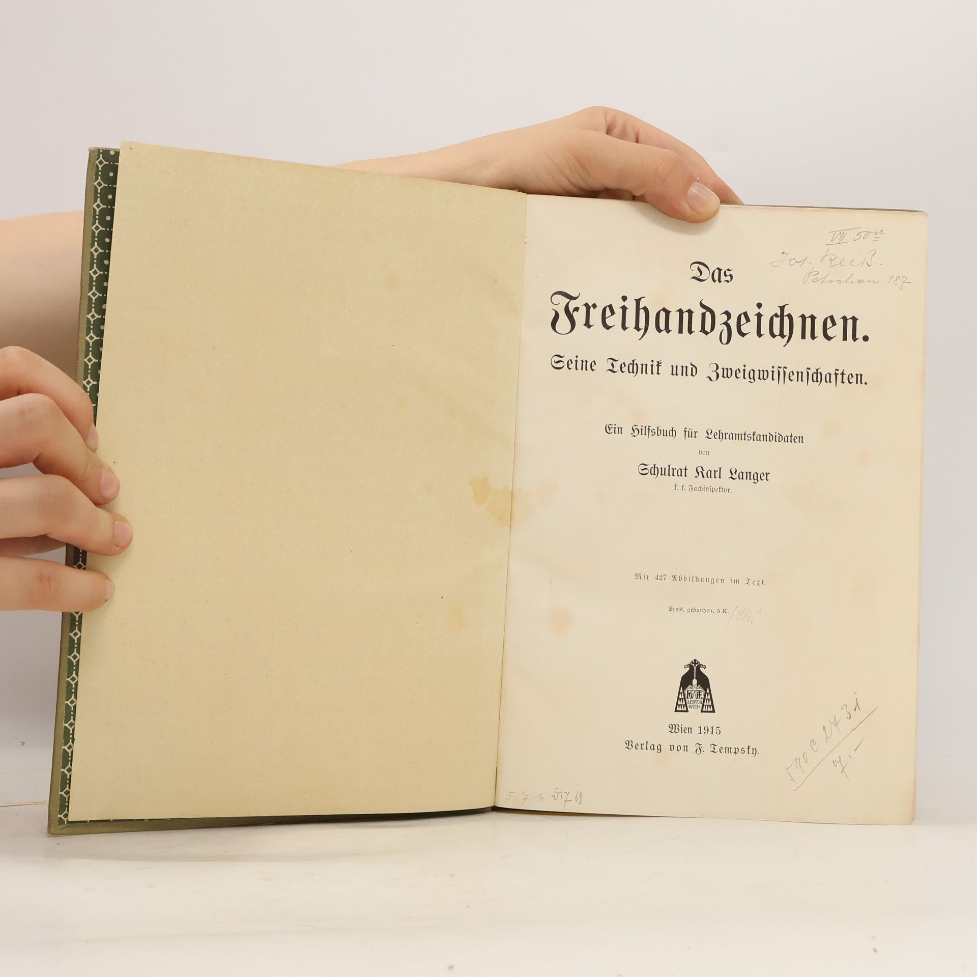 Karl Langer Das Freihandzeichnen
