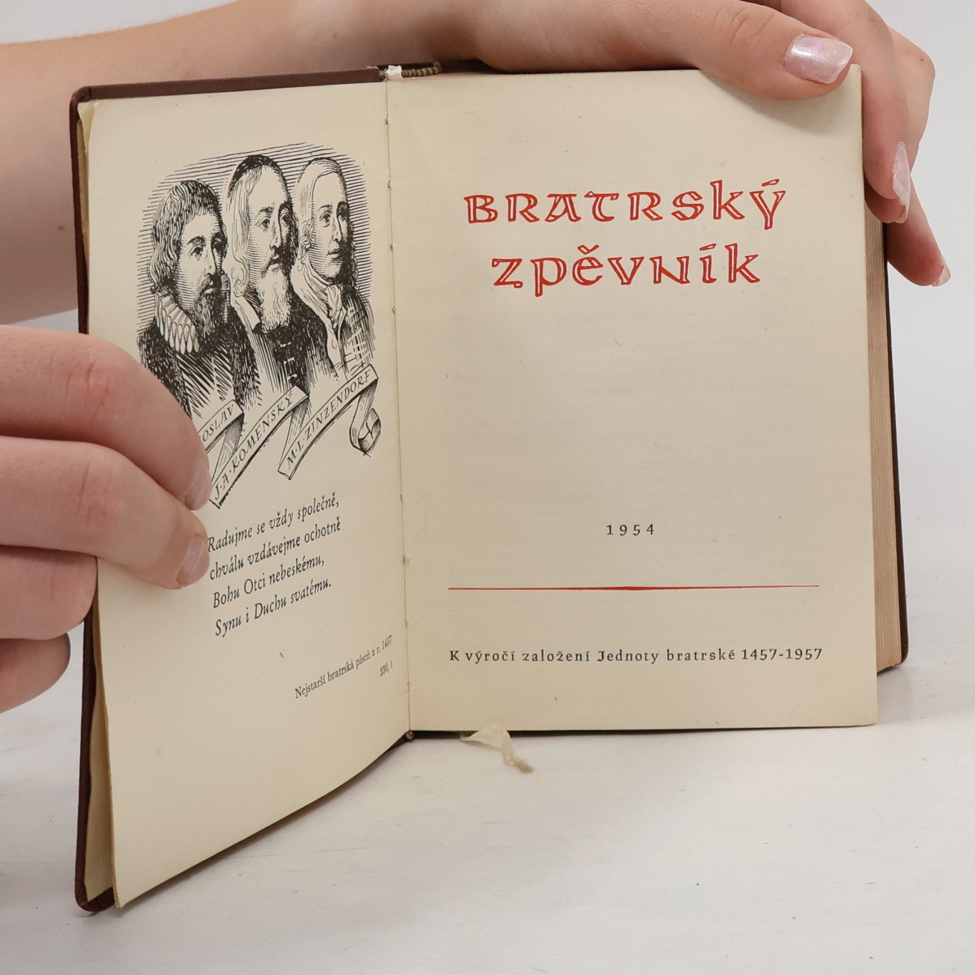 Leontina Mašínová Bratrský zpěvník