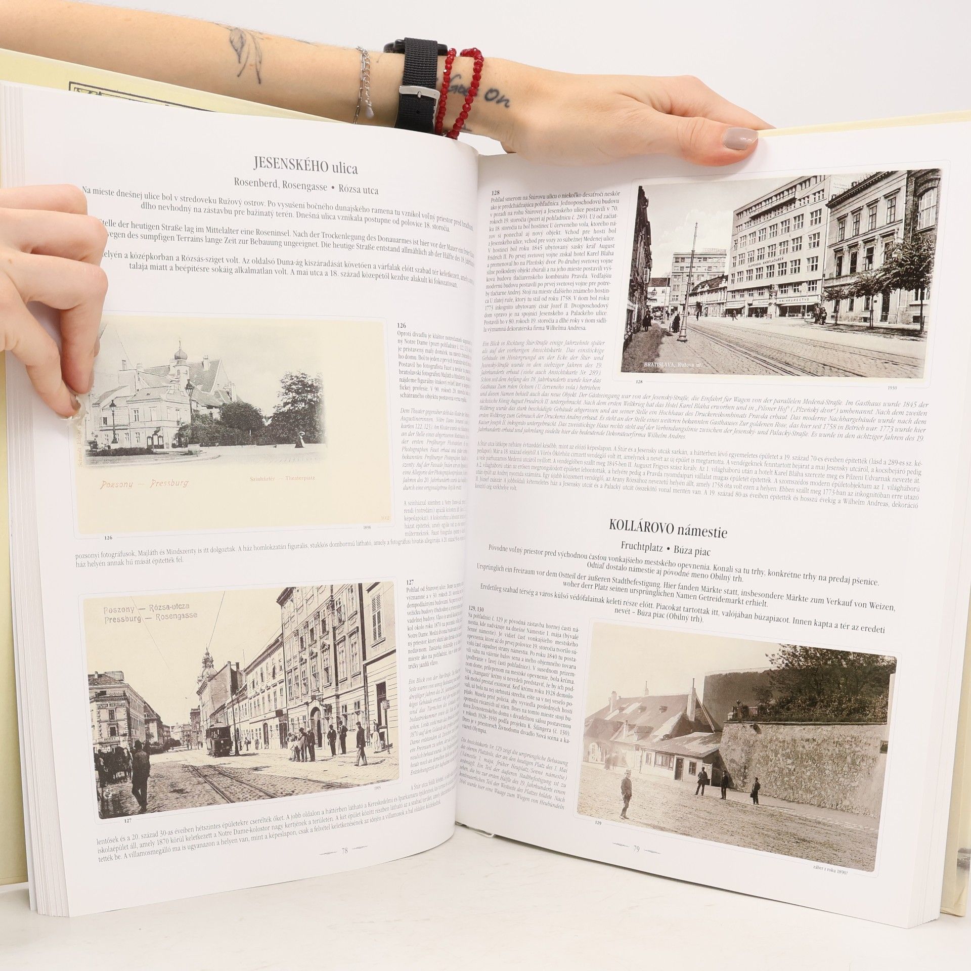 Július Cmorej Bratislava : svedectvo historických pohľadníc = Pressburg : Zeugnis historischer Ansichtskarten = Poszony : Régi Képeslapok Tanúsága
