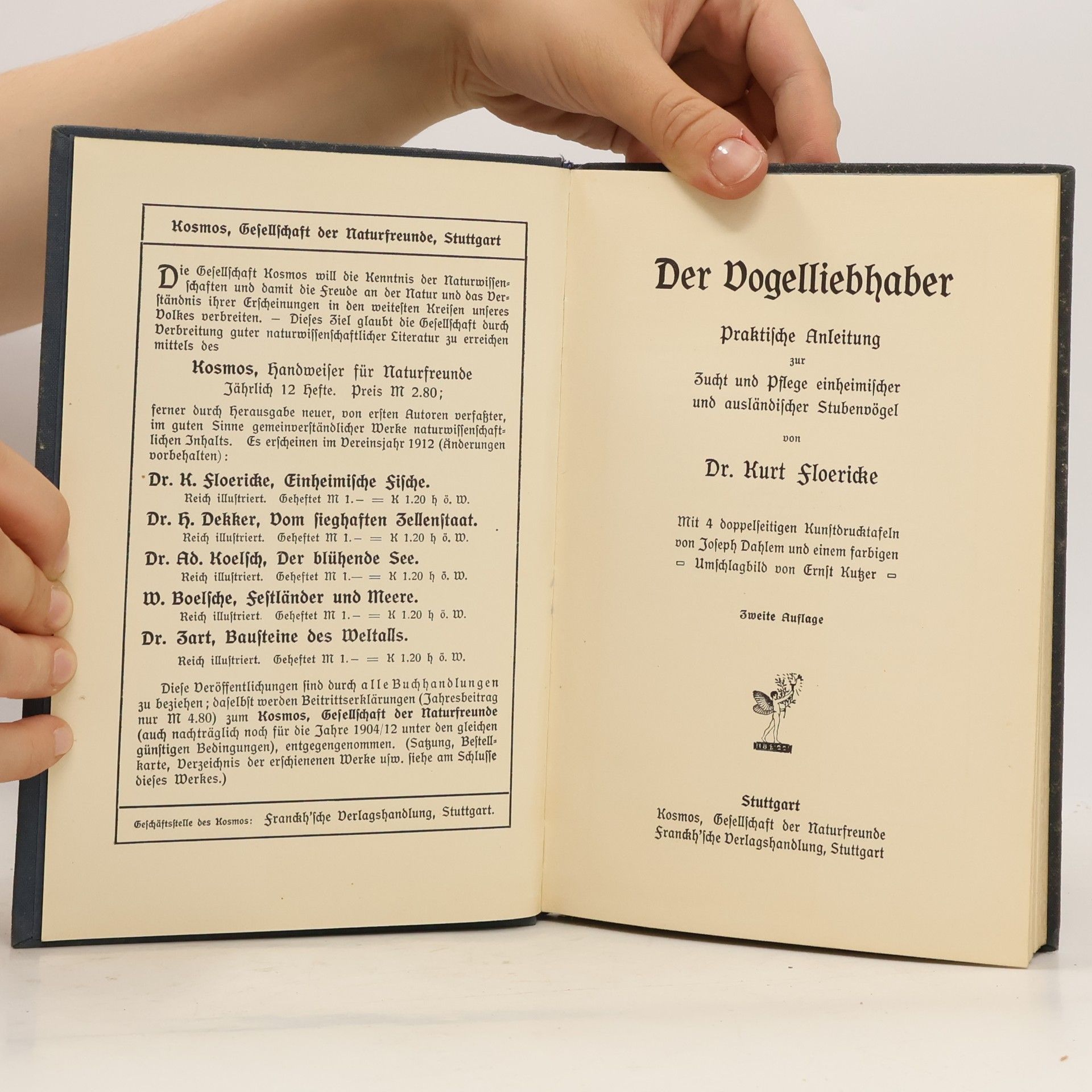 Kurt Floericke Der Vogelliebhaber