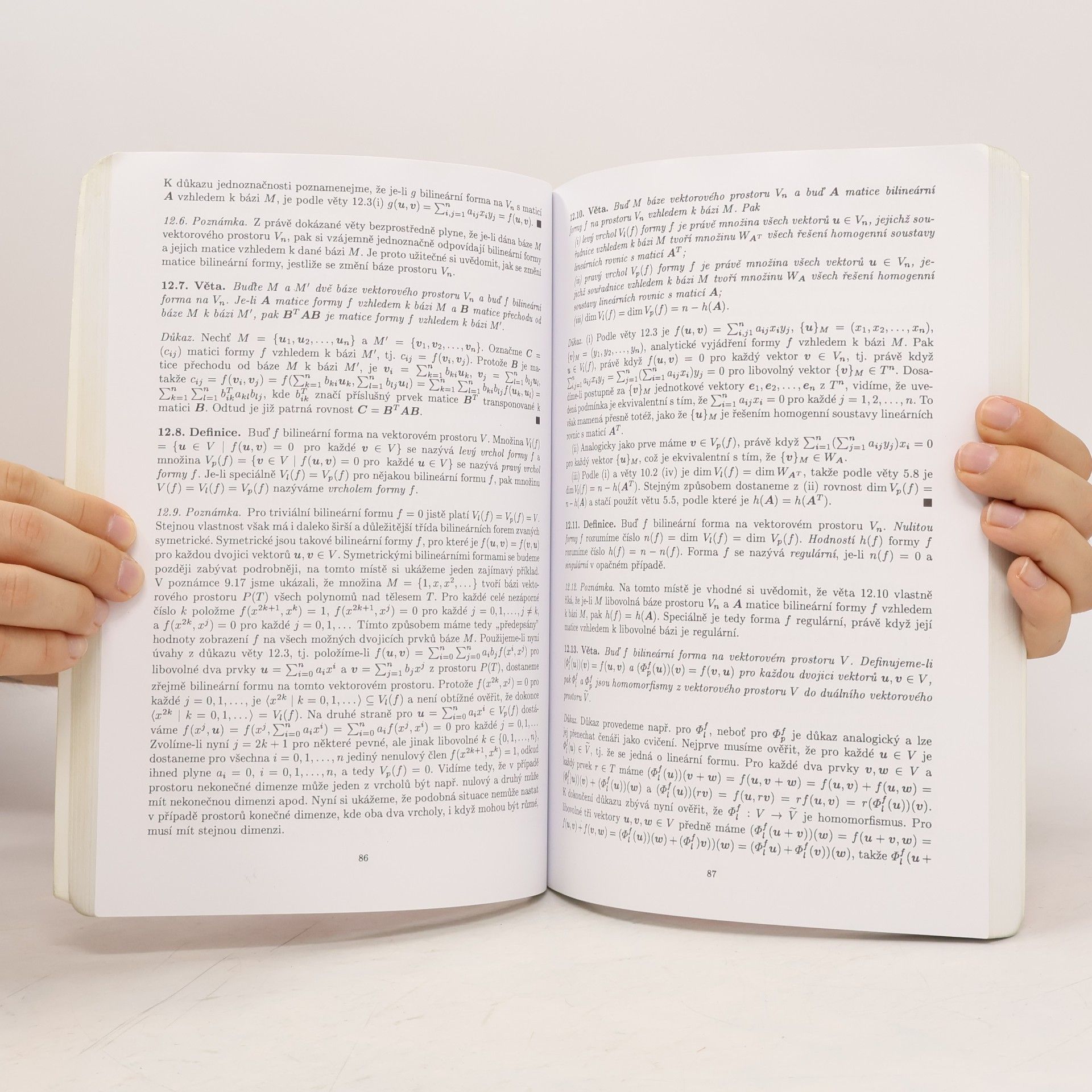 Ladislav Bican Lineární algebra a geometrie